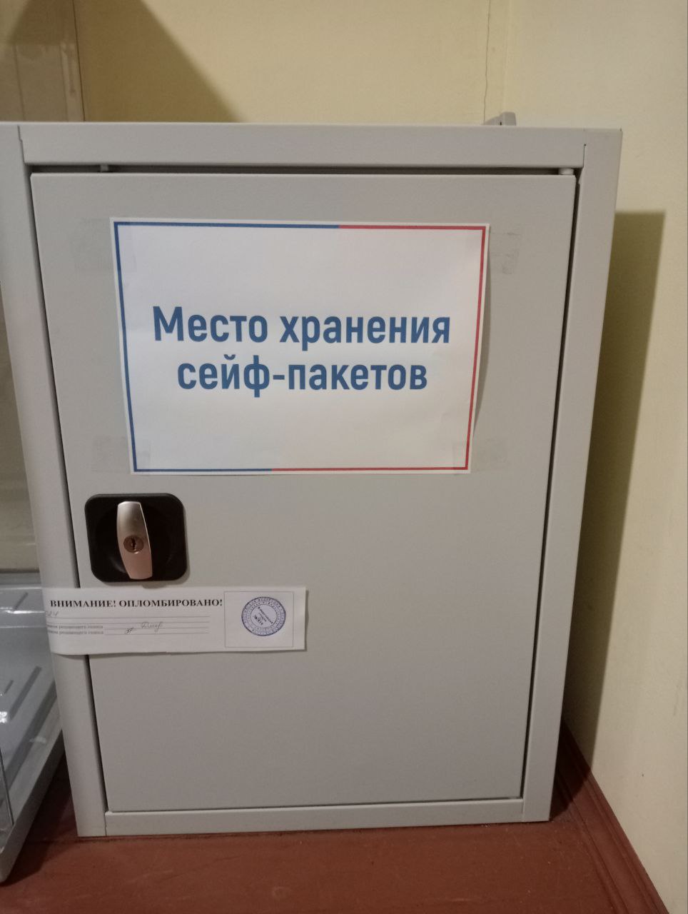 Сообщение наблюдателя — УИК №335, Псковская область