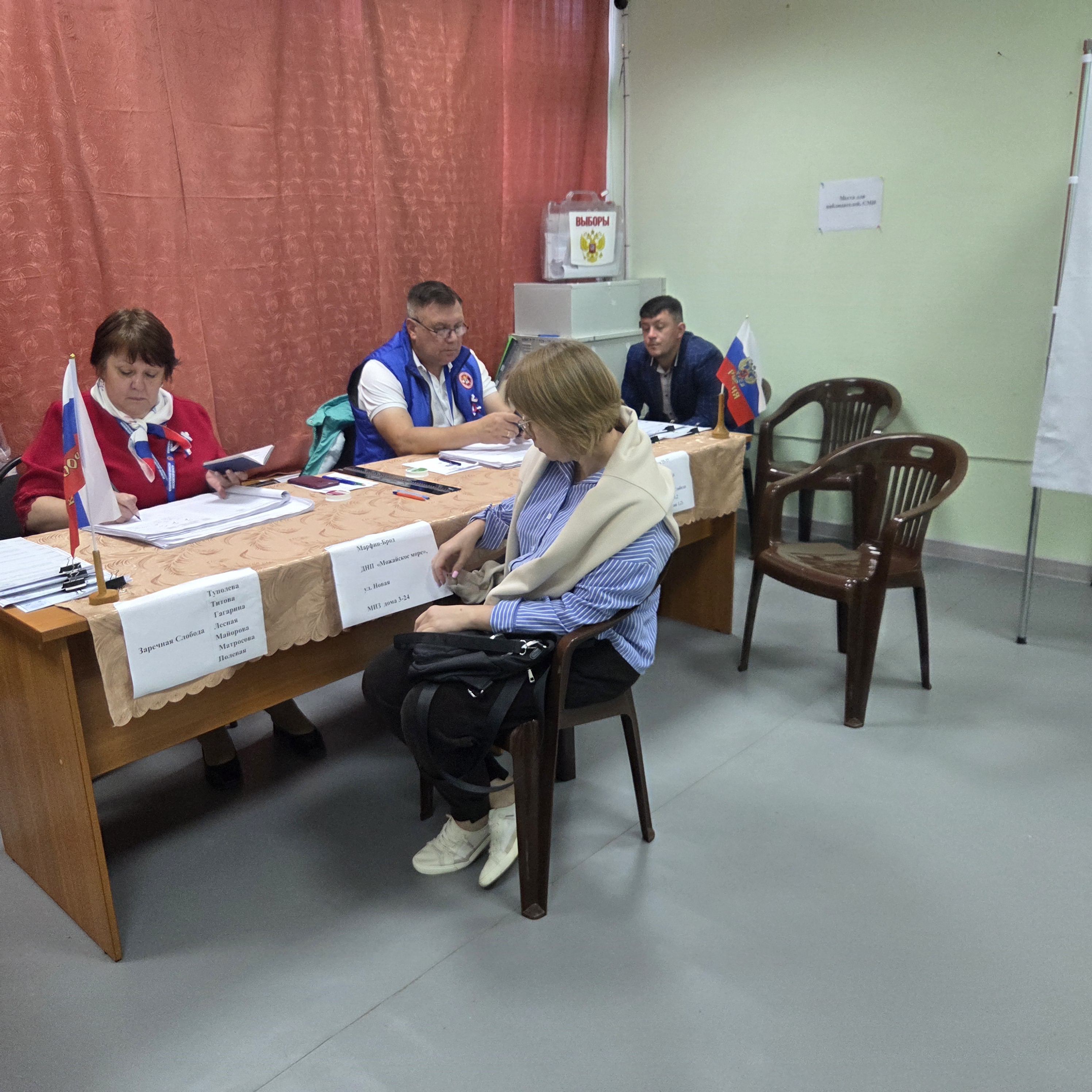 Сообщение — УИК №1596, Московская область