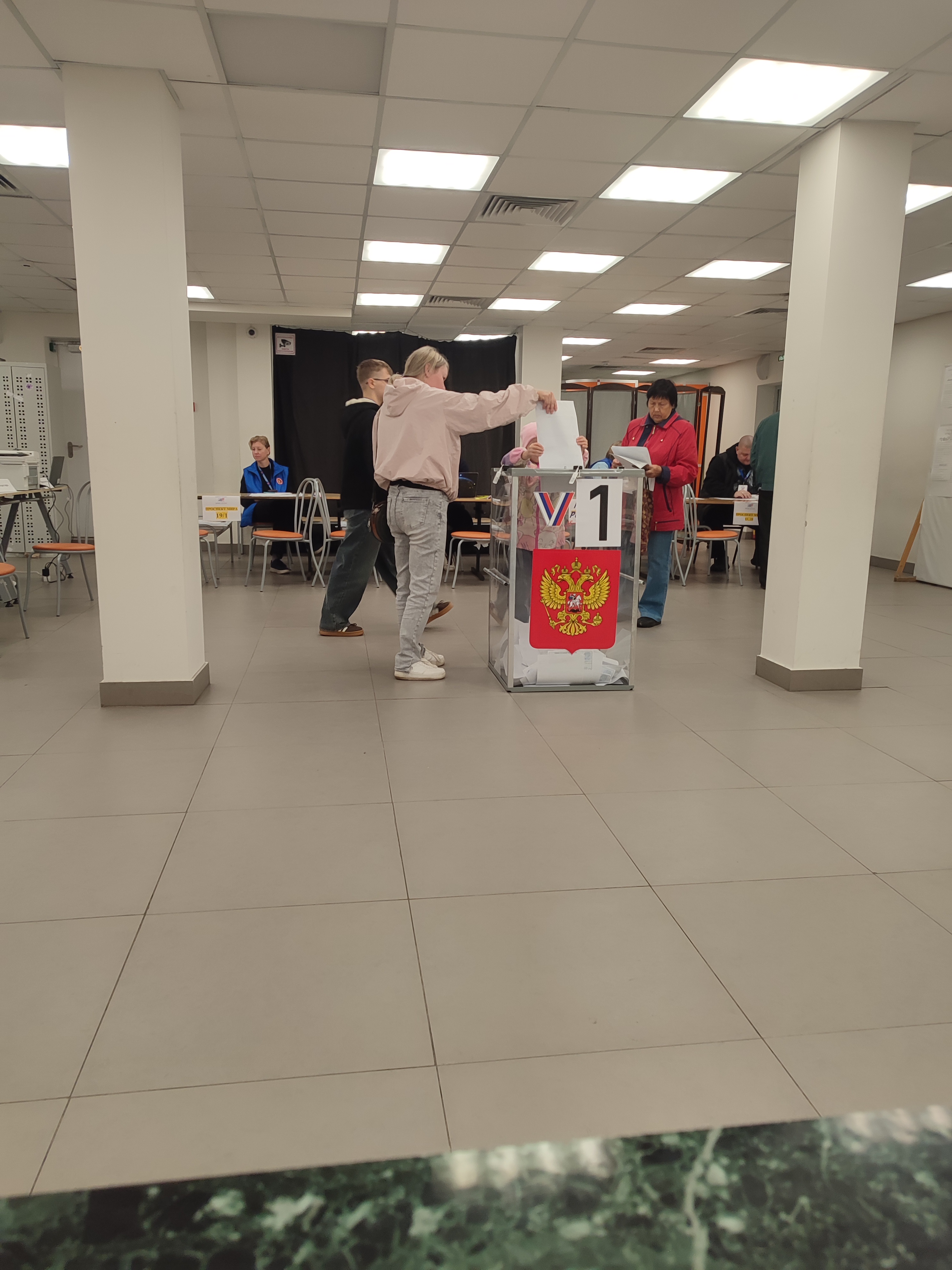 Сообщение — УИК №3129, Московская область