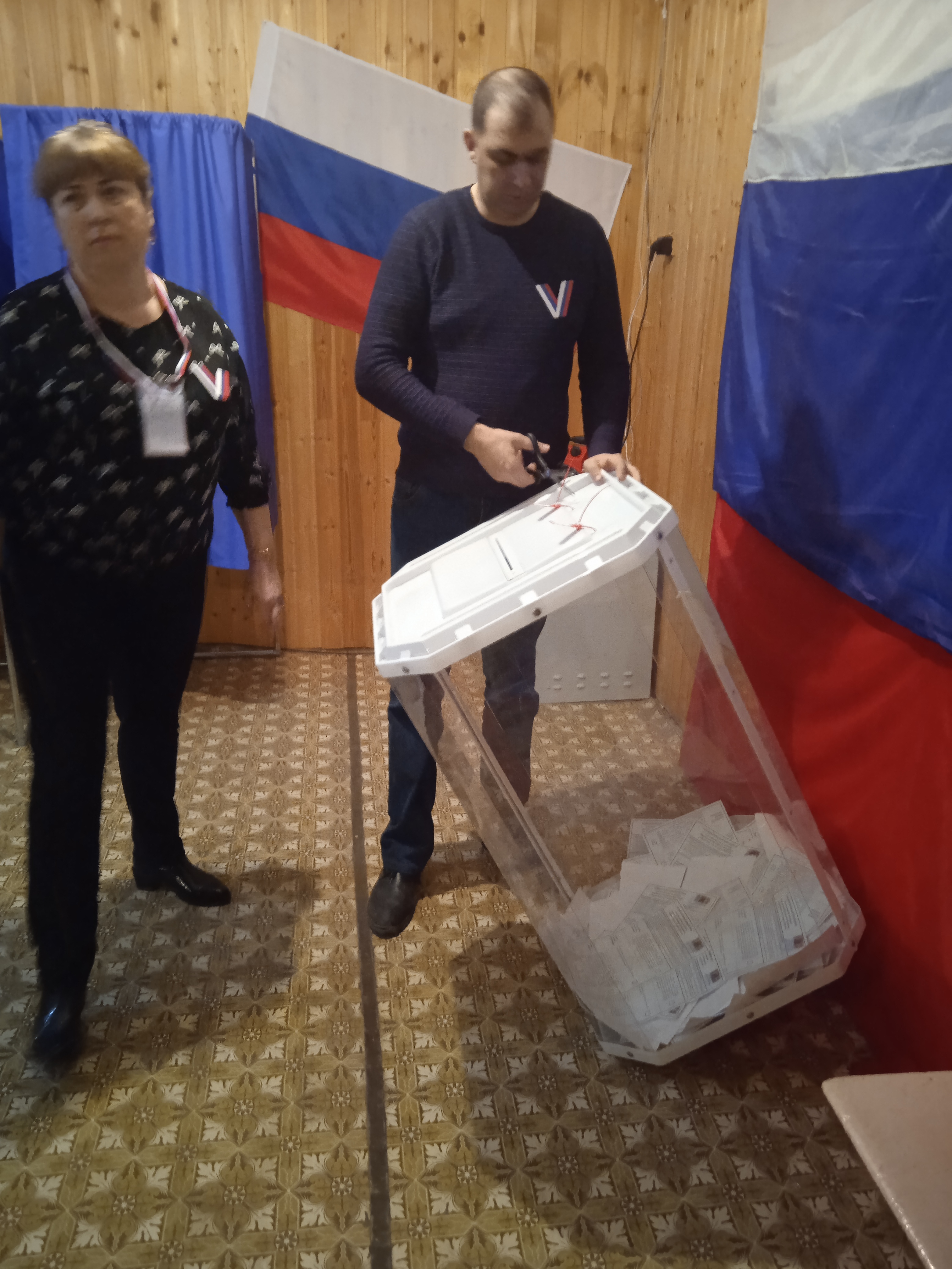 Сообщение наблюдателя — УИК №555, Курская область