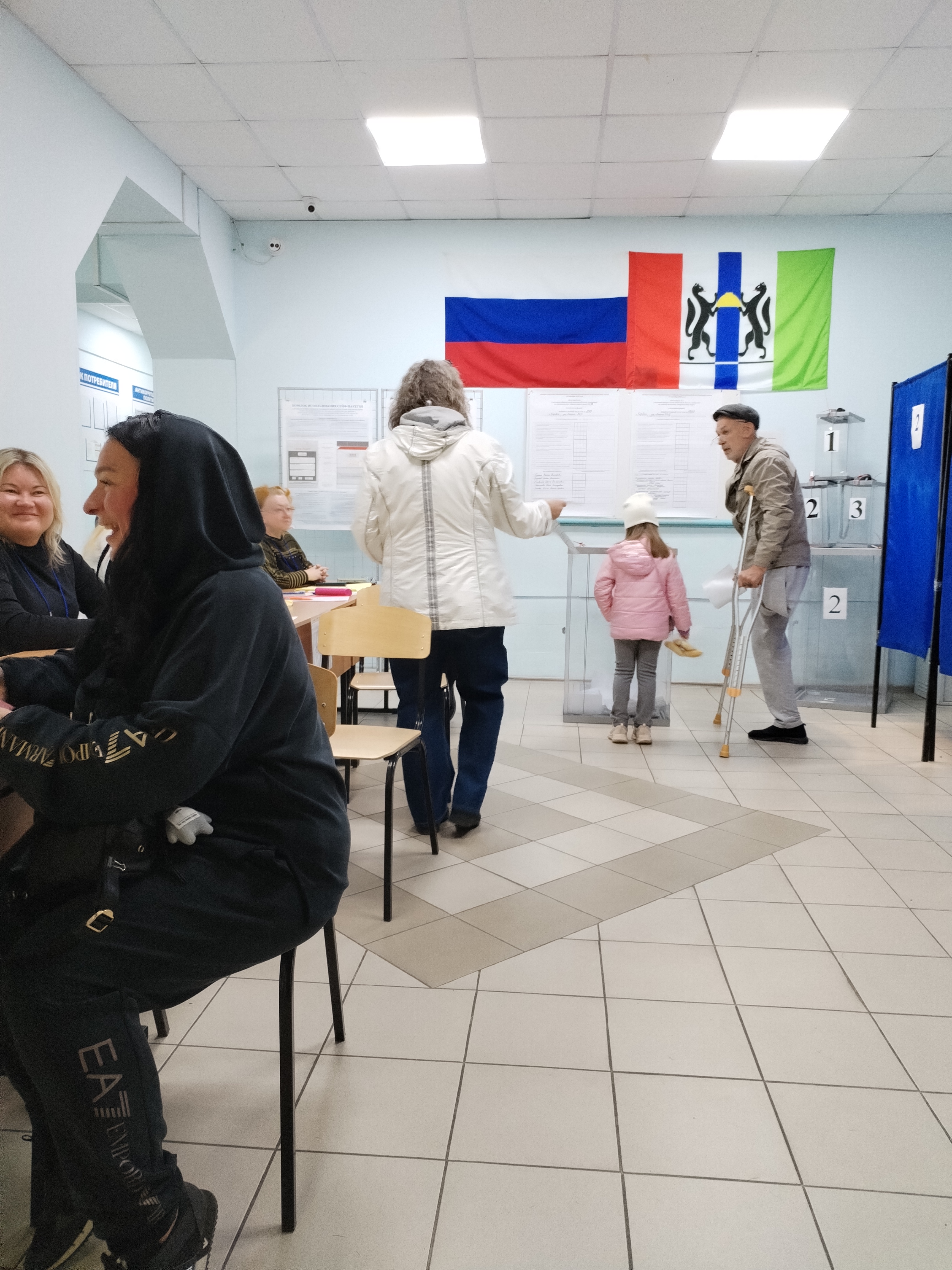 Сообщение наблюдателя — УИК №1340, Новосибирская область