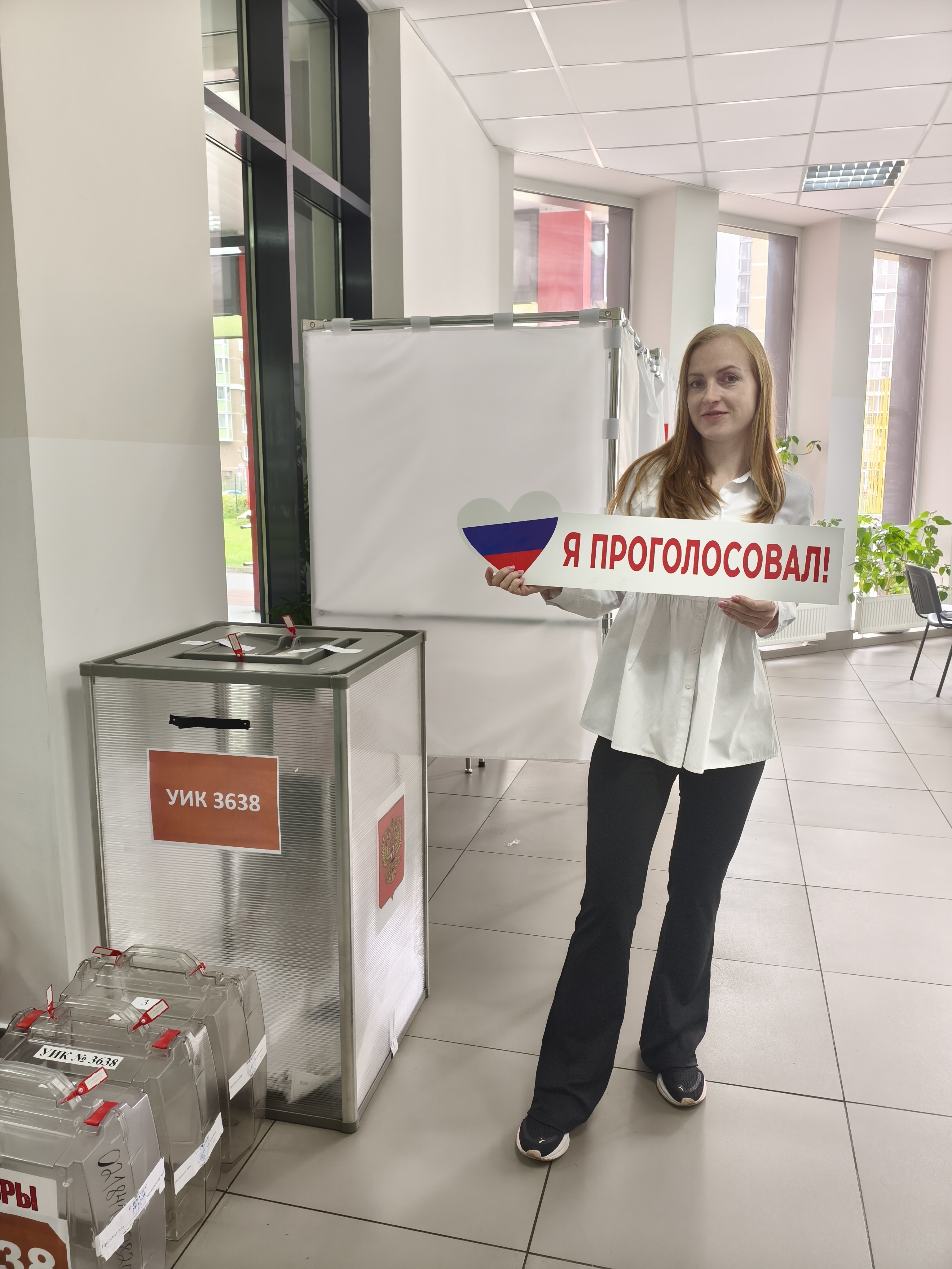 Сообщение — УИК №3638, Московская область
