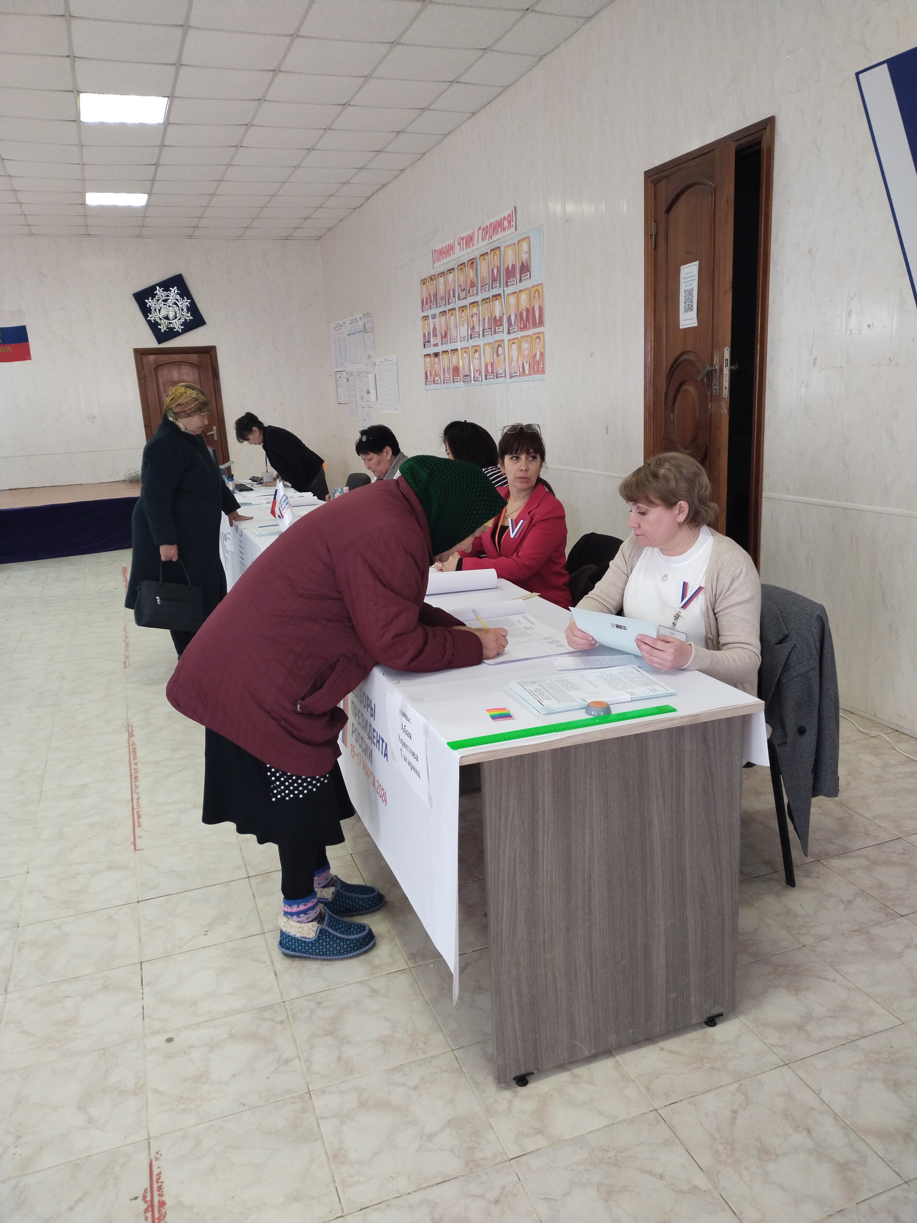 Сообщение наблюдателя — УИК №1129, Астраханская область
