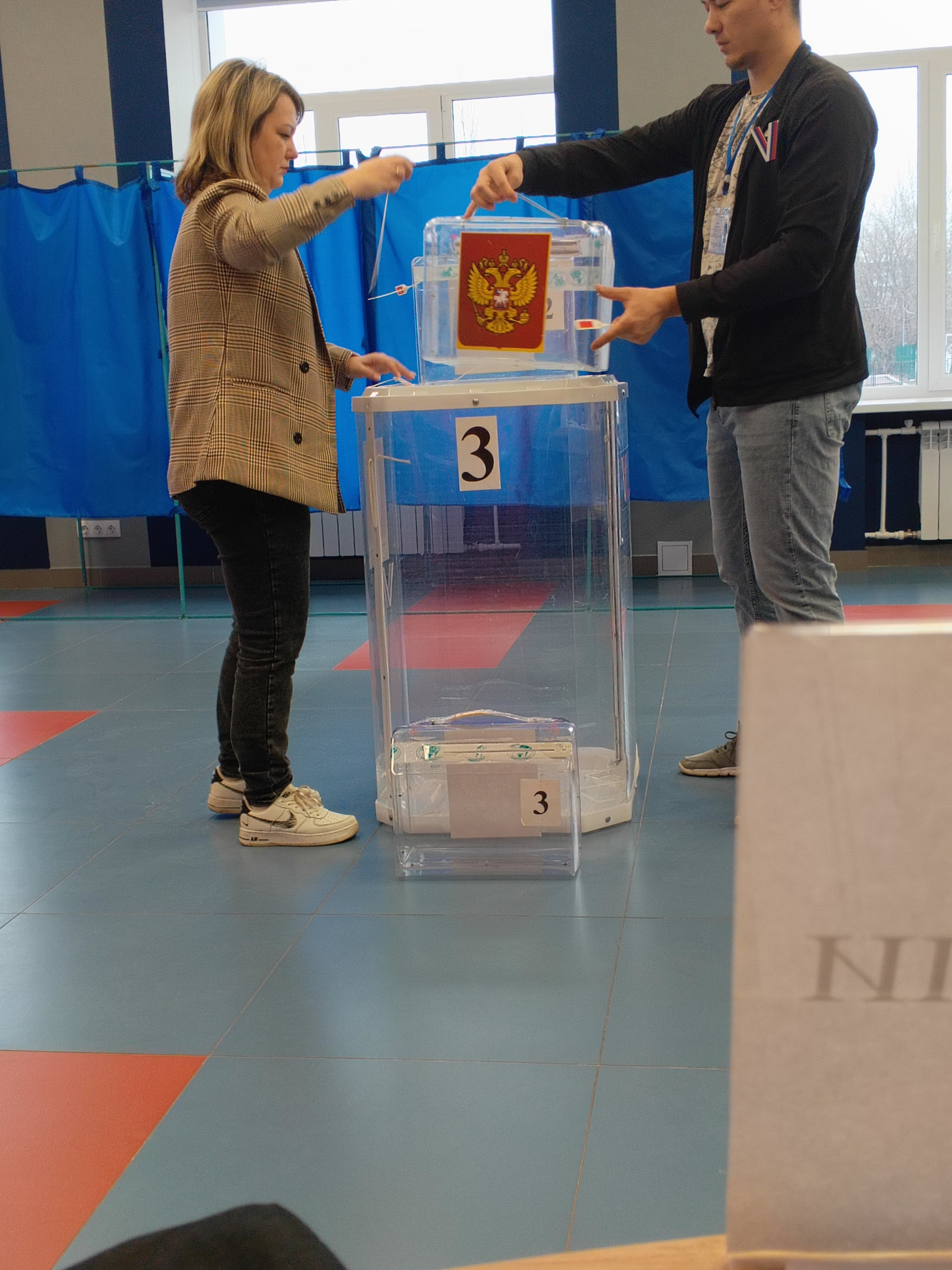 Сообщение наблюдателя — УИК №3415, Воронежская область