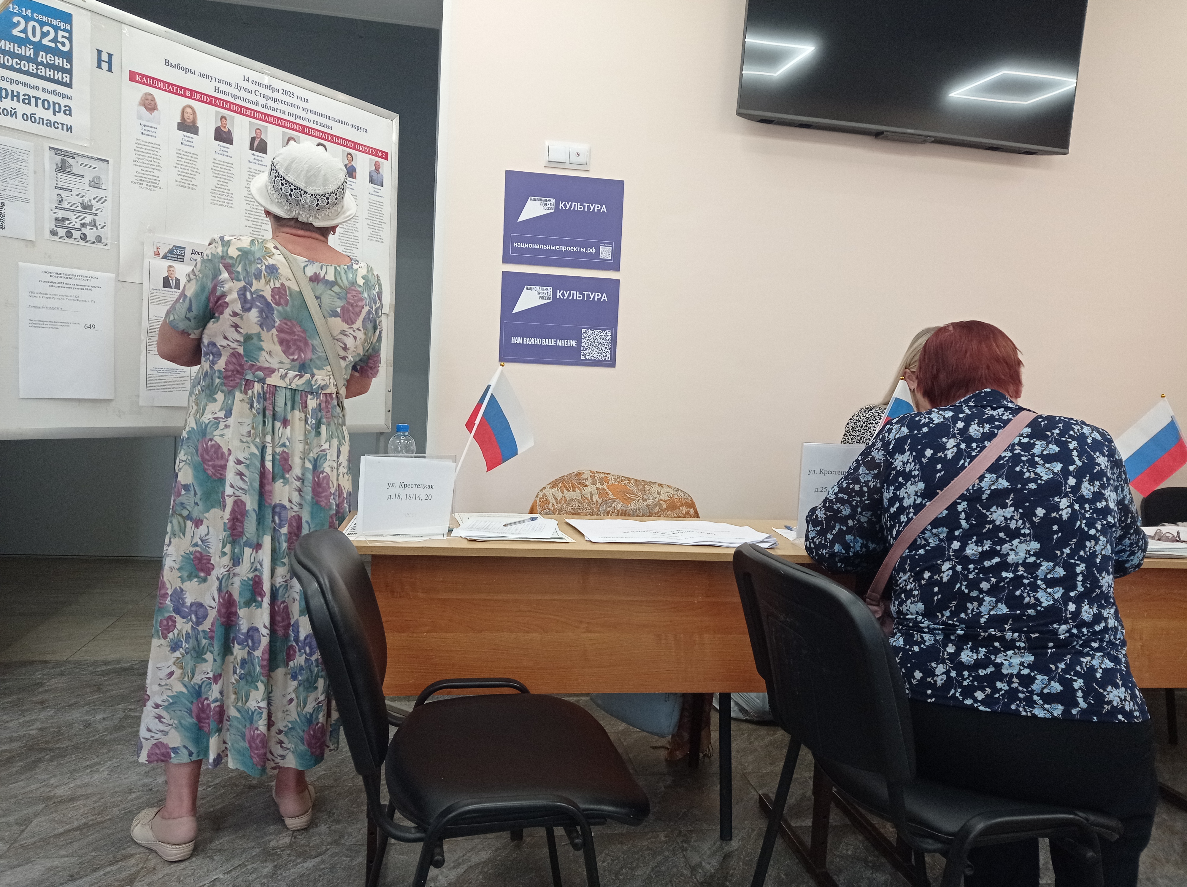 Сообщение наблюдателя — УИК №1828, Новгородская область