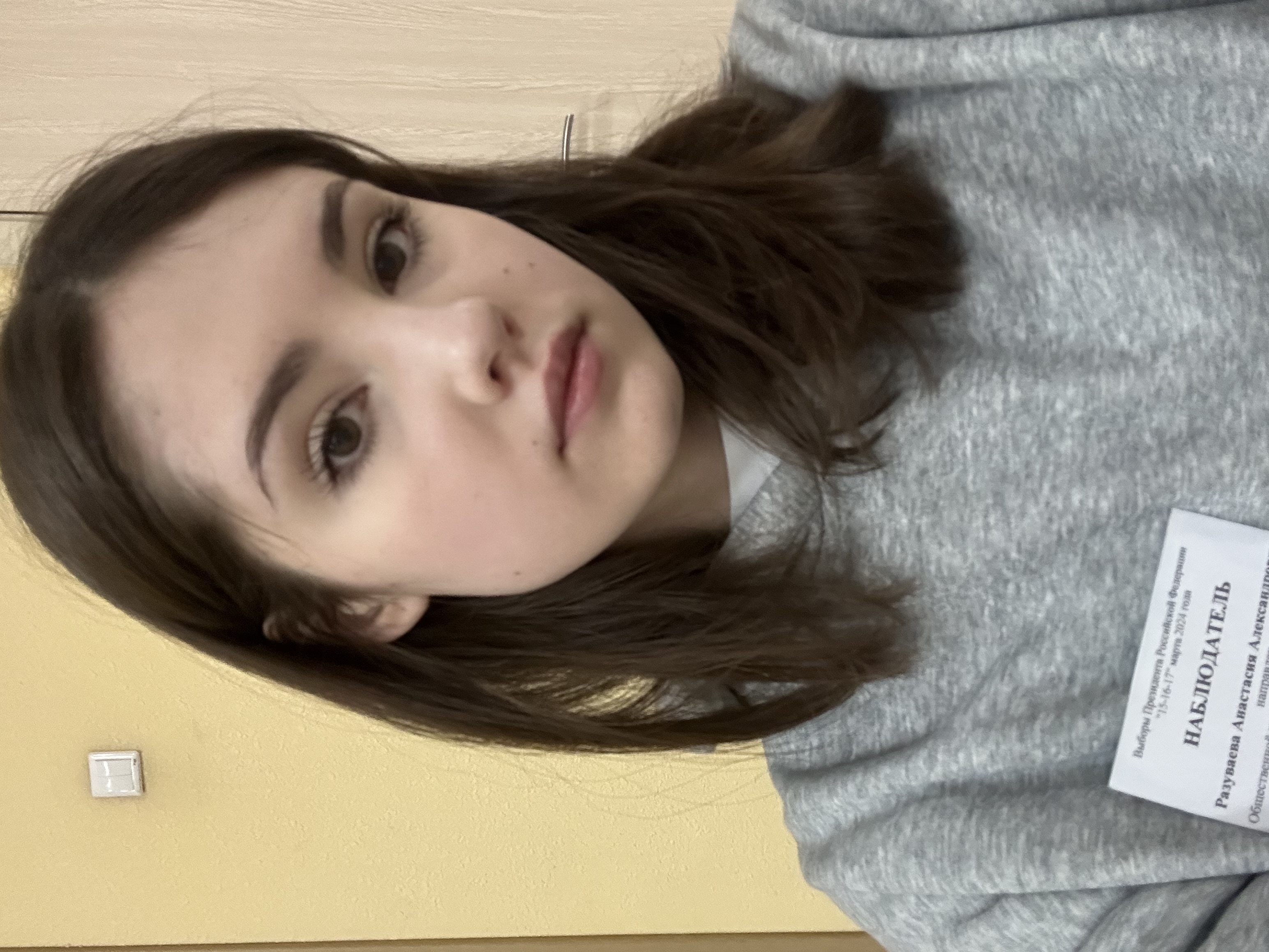 Сообщение наблюдателя — УИК №2052, Новосибирская область