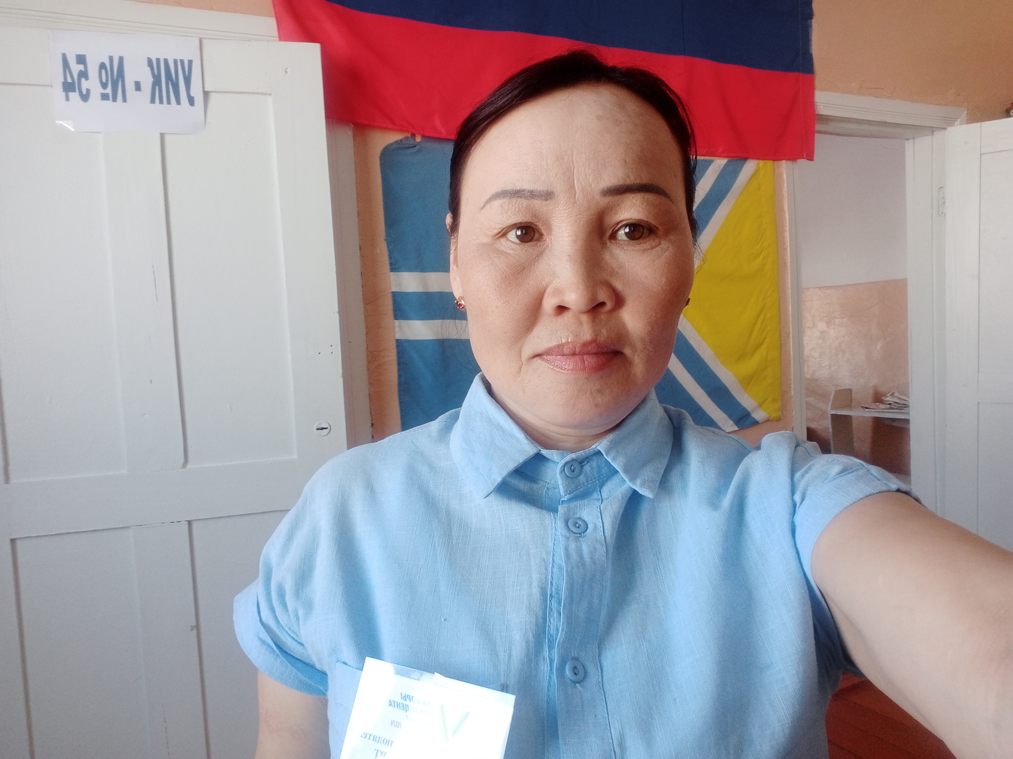Сообщение наблюдателя — УИК №54, Республика Тыва