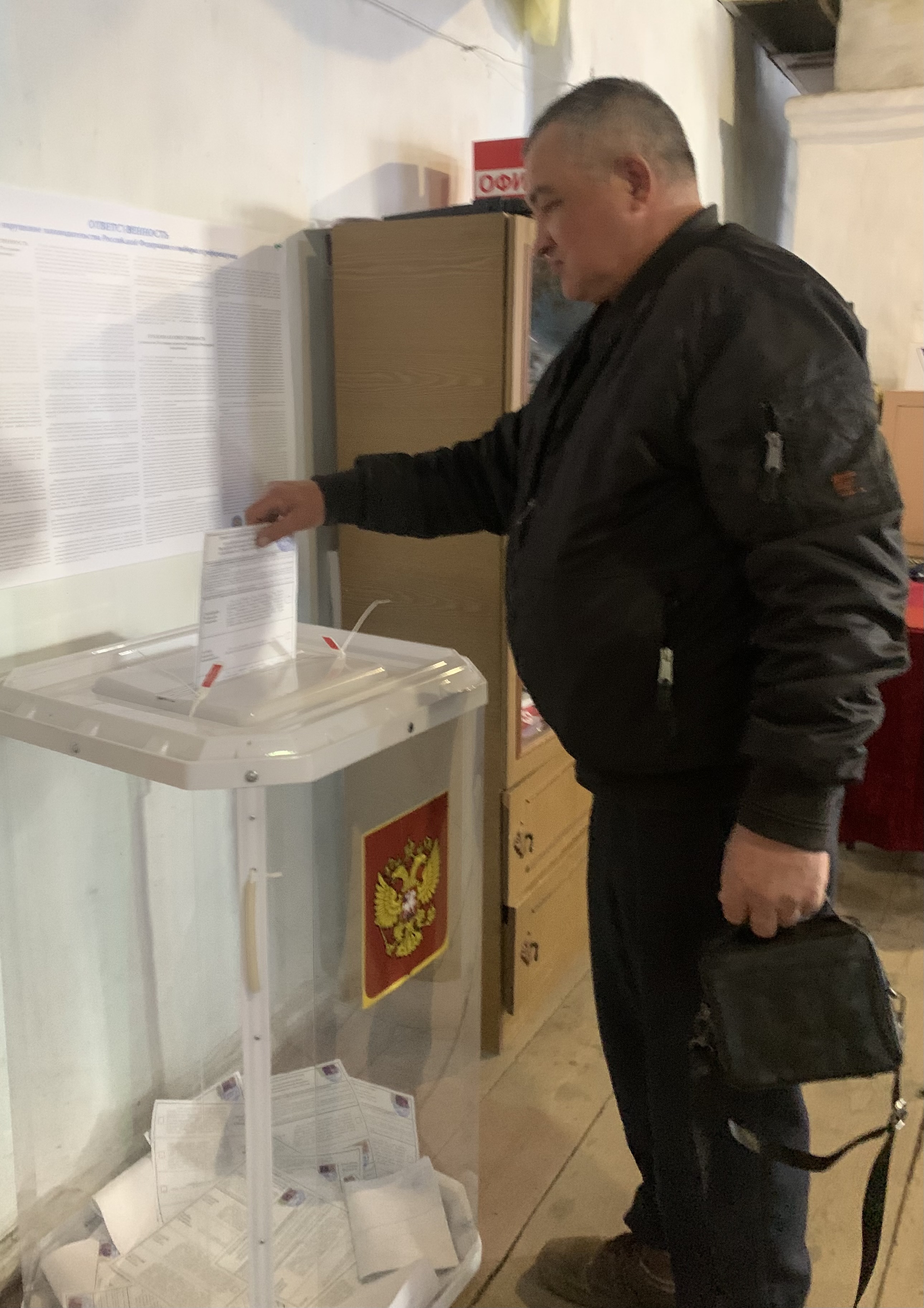 Сообщение наблюдателя — УИК №2618, Воронежская область