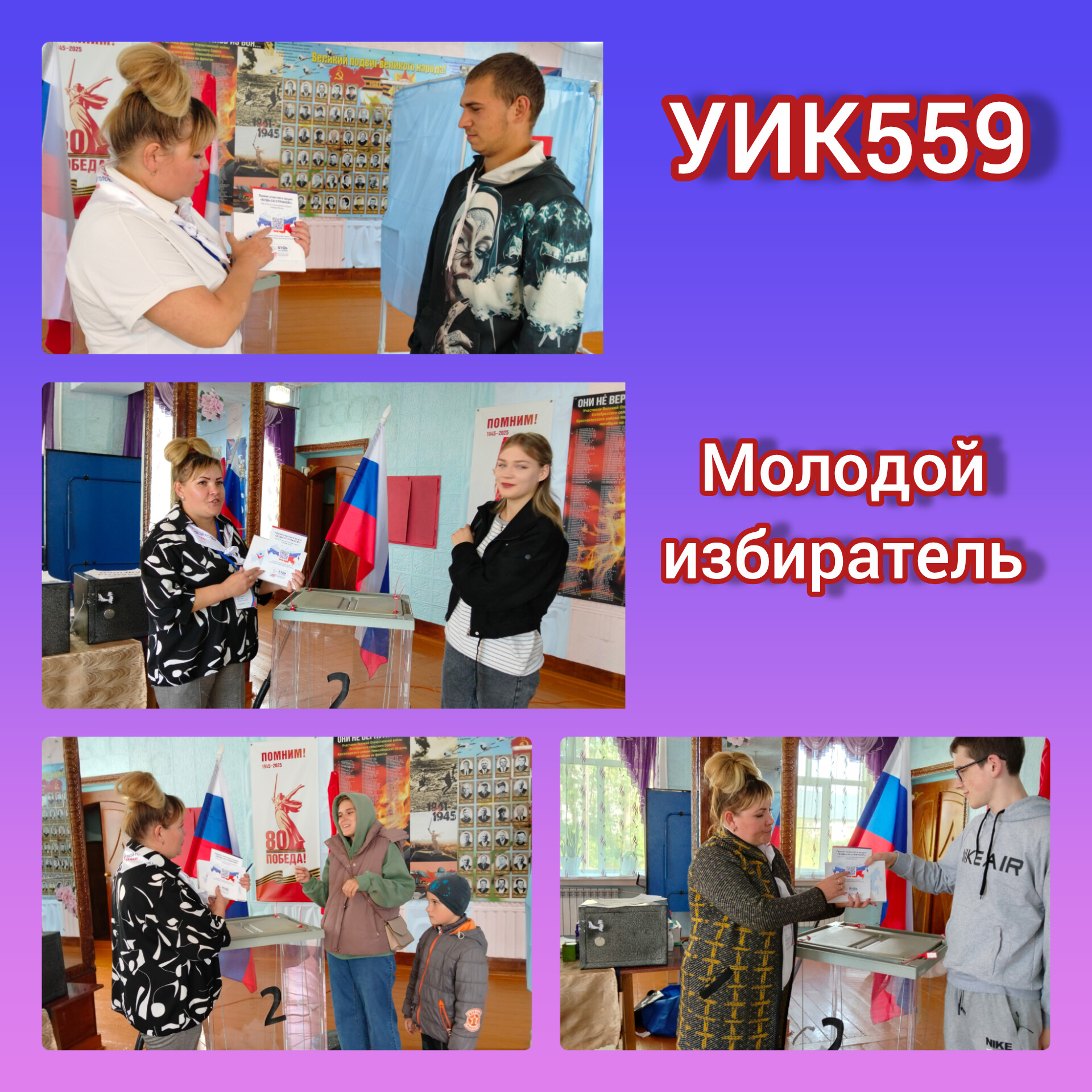 Сообщение — УИК №559, Новосибирская область