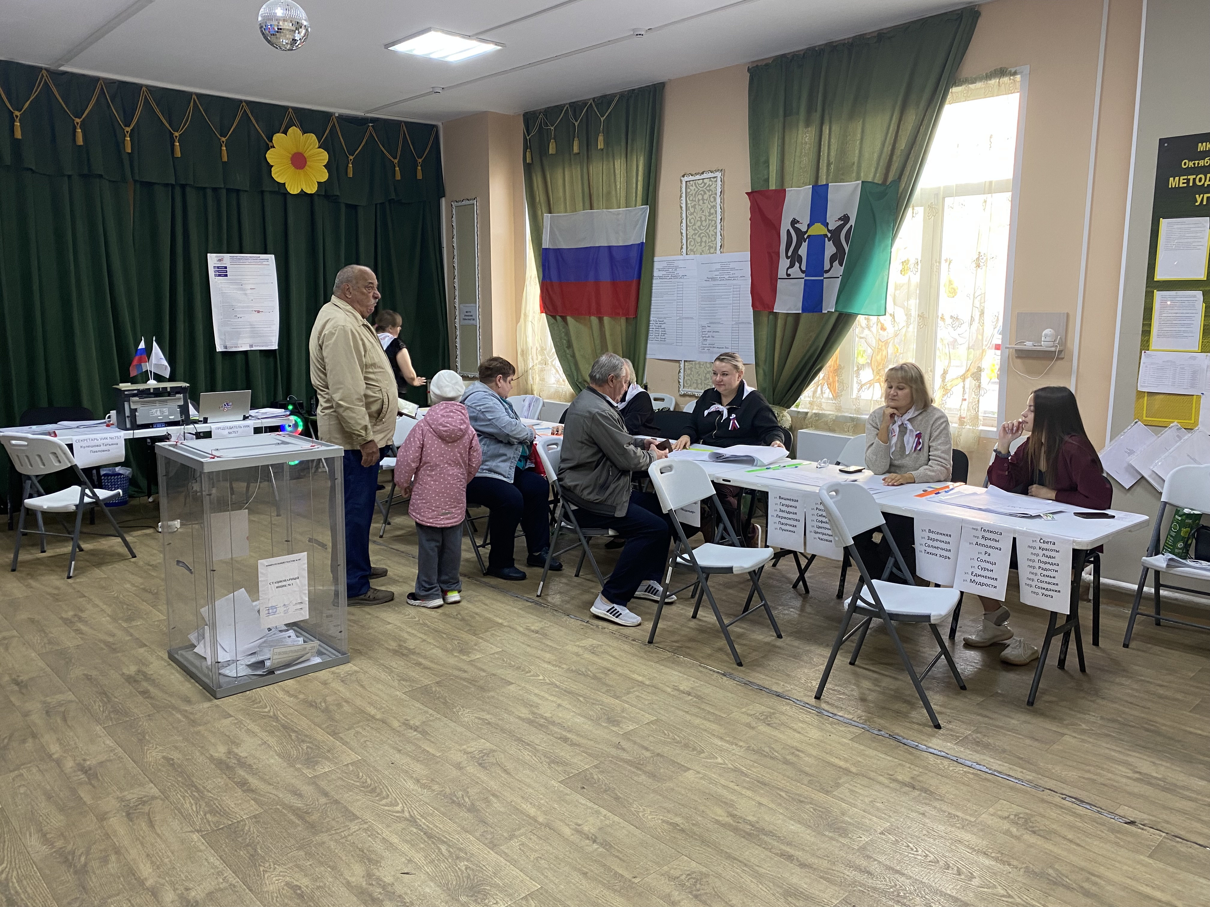 Сообщение — УИК №757, Новосибирская область