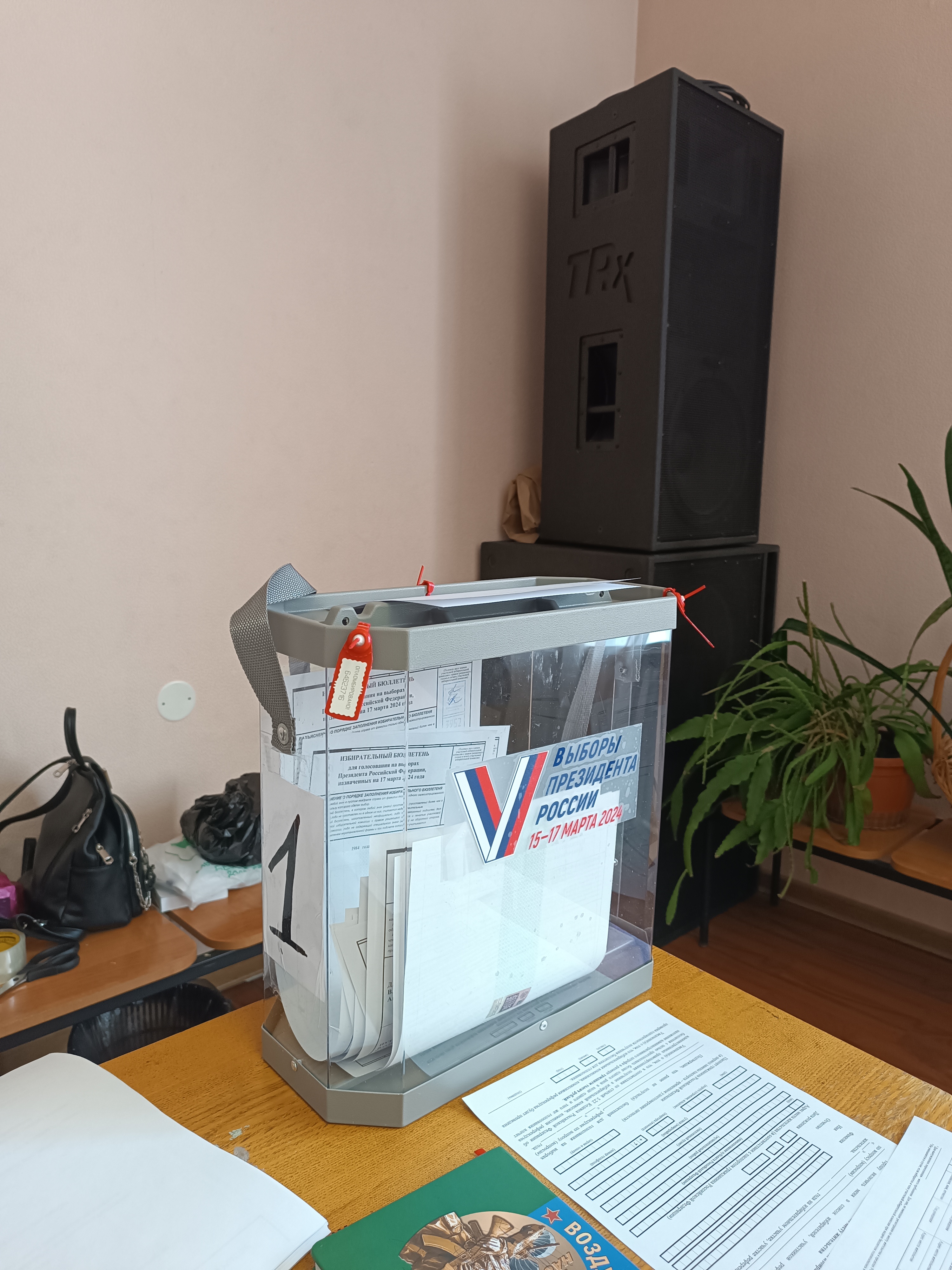 Сообщение наблюдателя — УИК №3952, Московская область