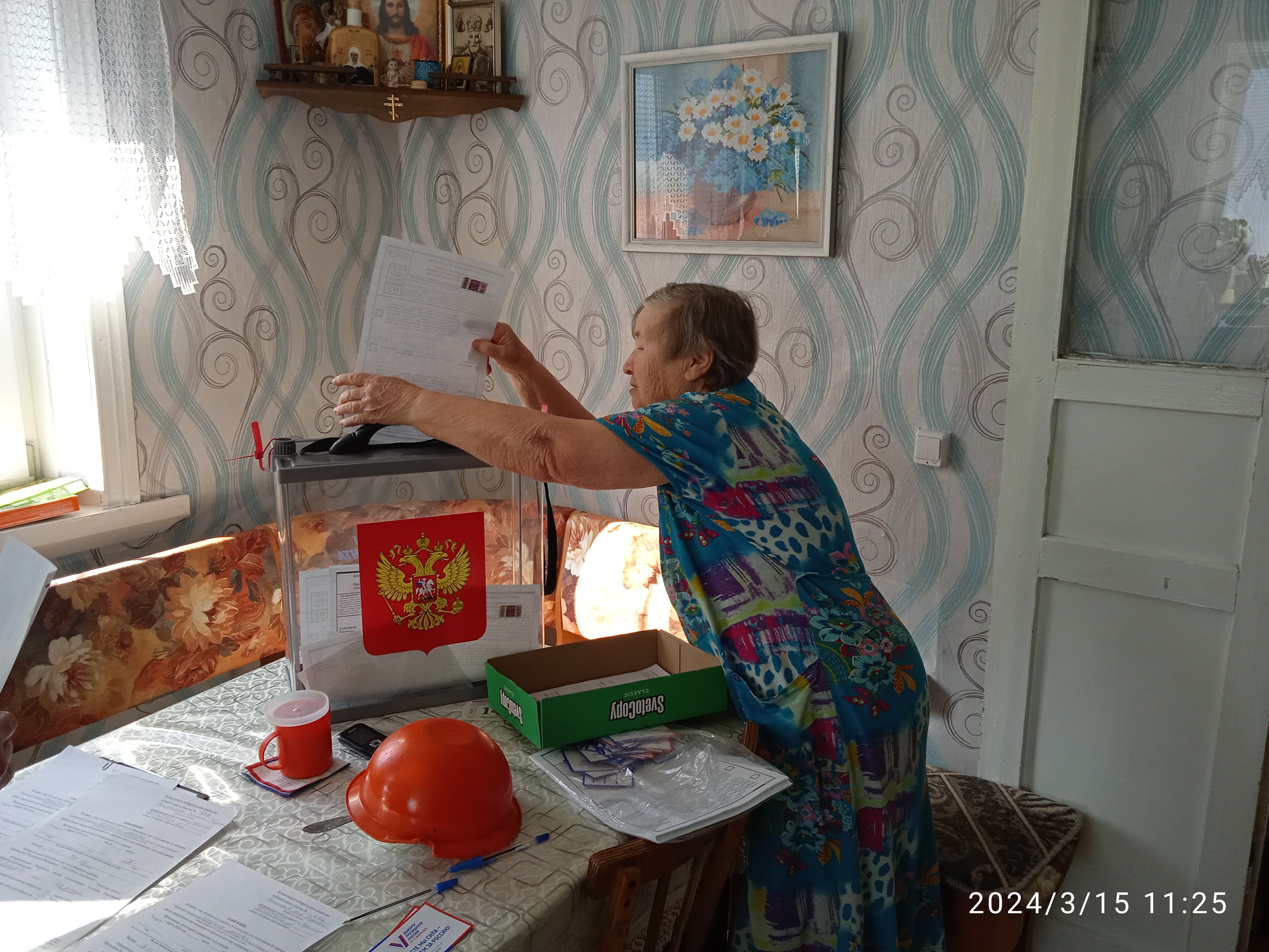 Сообщение наблюдателя — УИК №4327, Самарская область