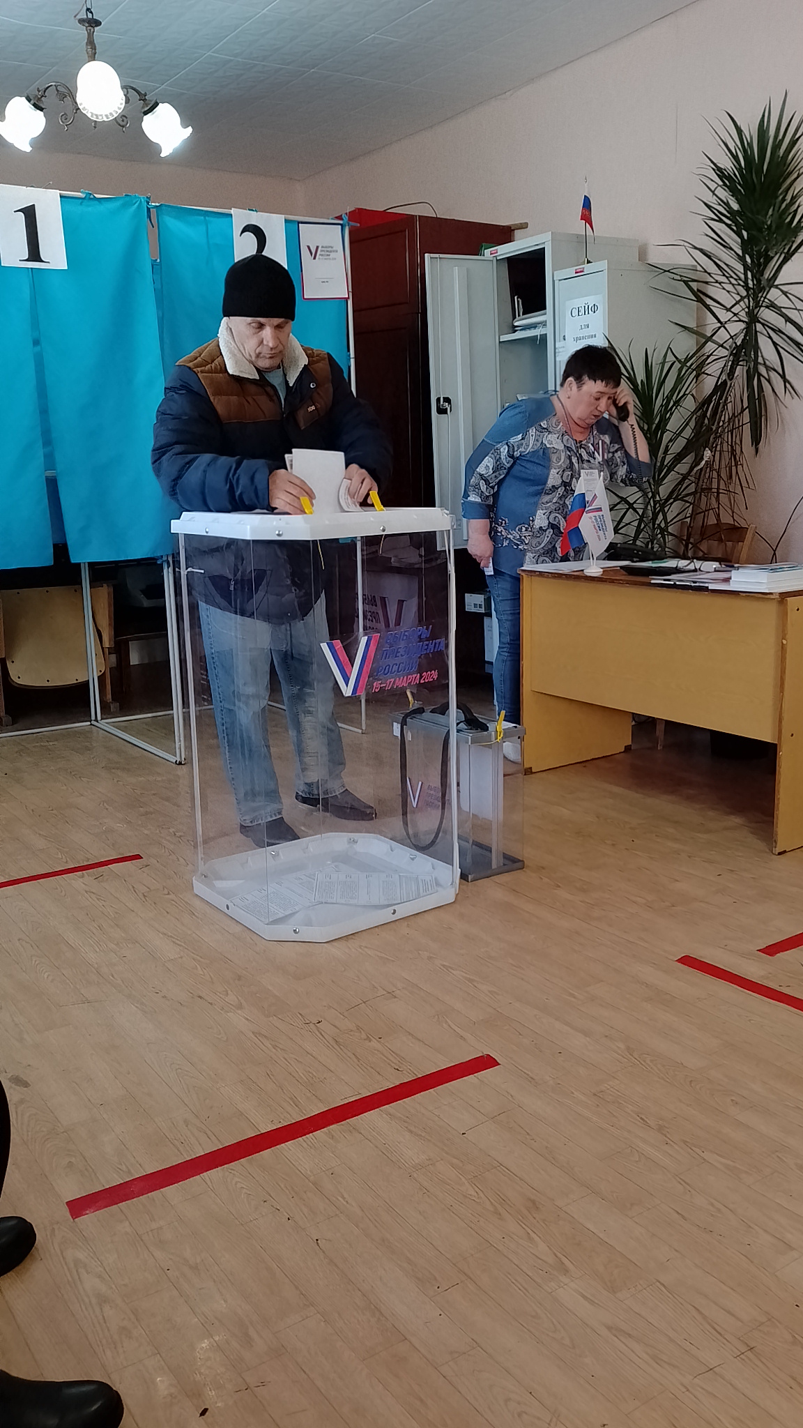 Сообщение наблюдателя — УИК №3402, Самарская область