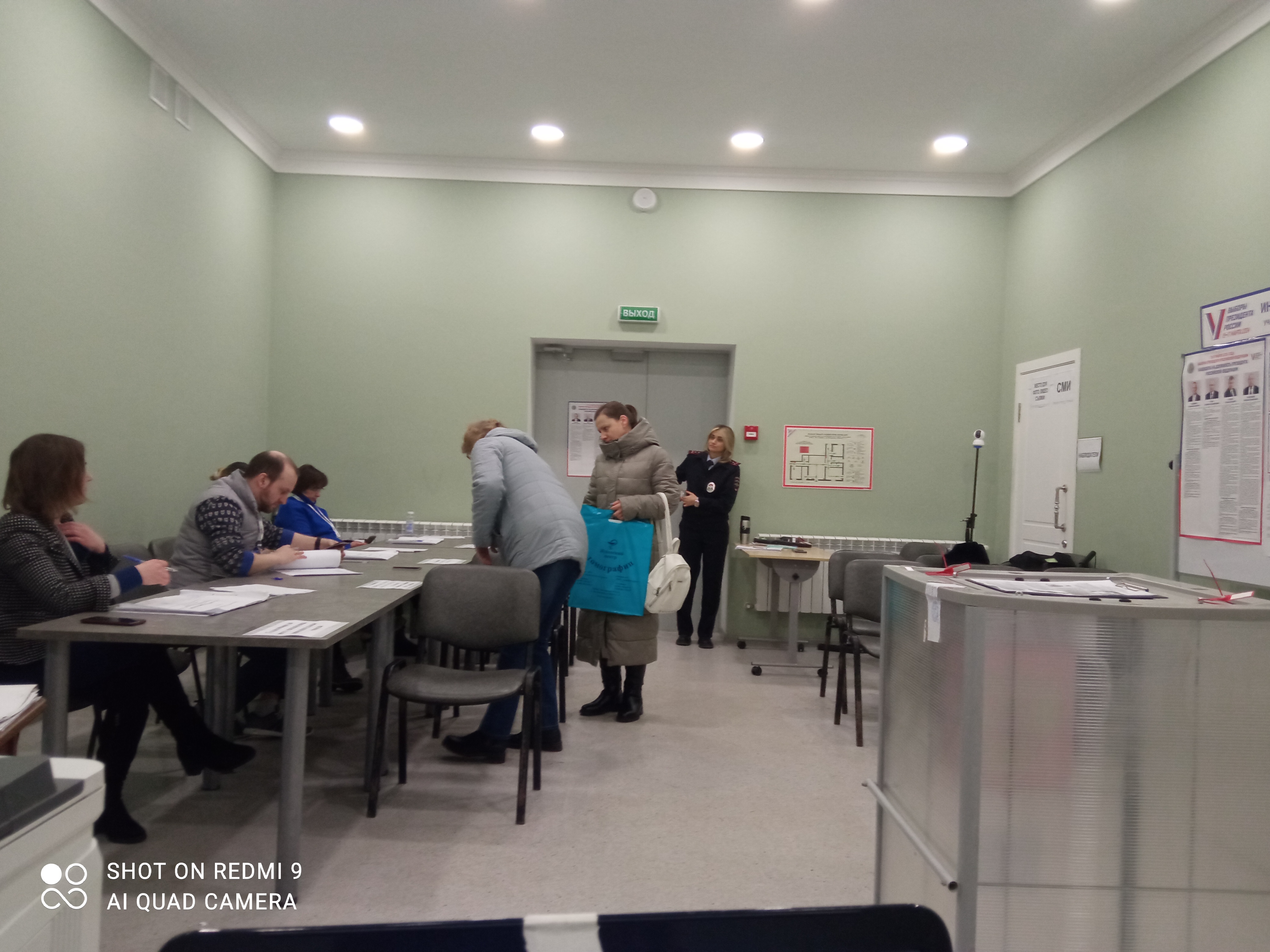Сообщение наблюдателя — УИК №2556, Московская область