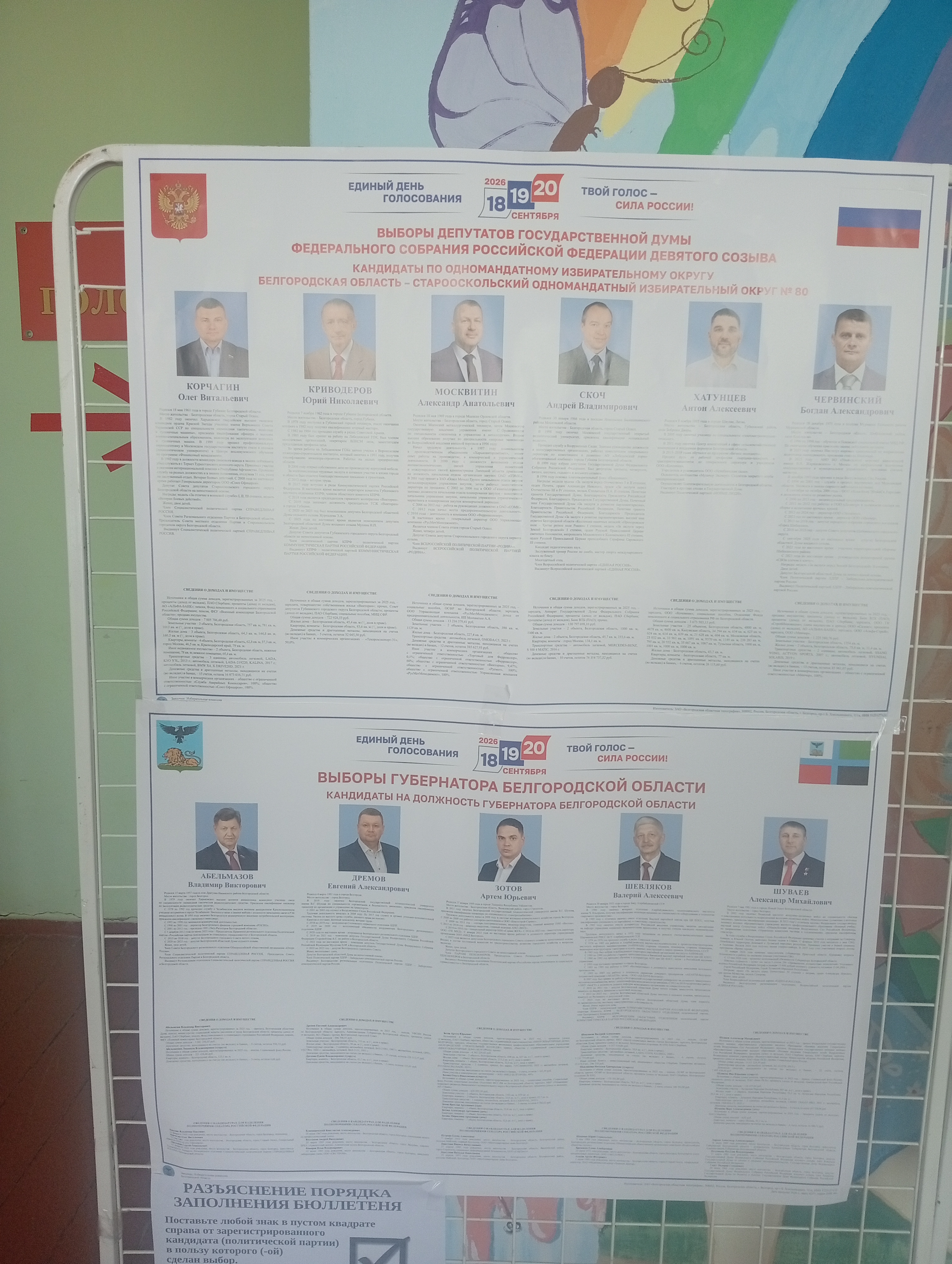 Сообщение — УИК №1064, Белгородская область