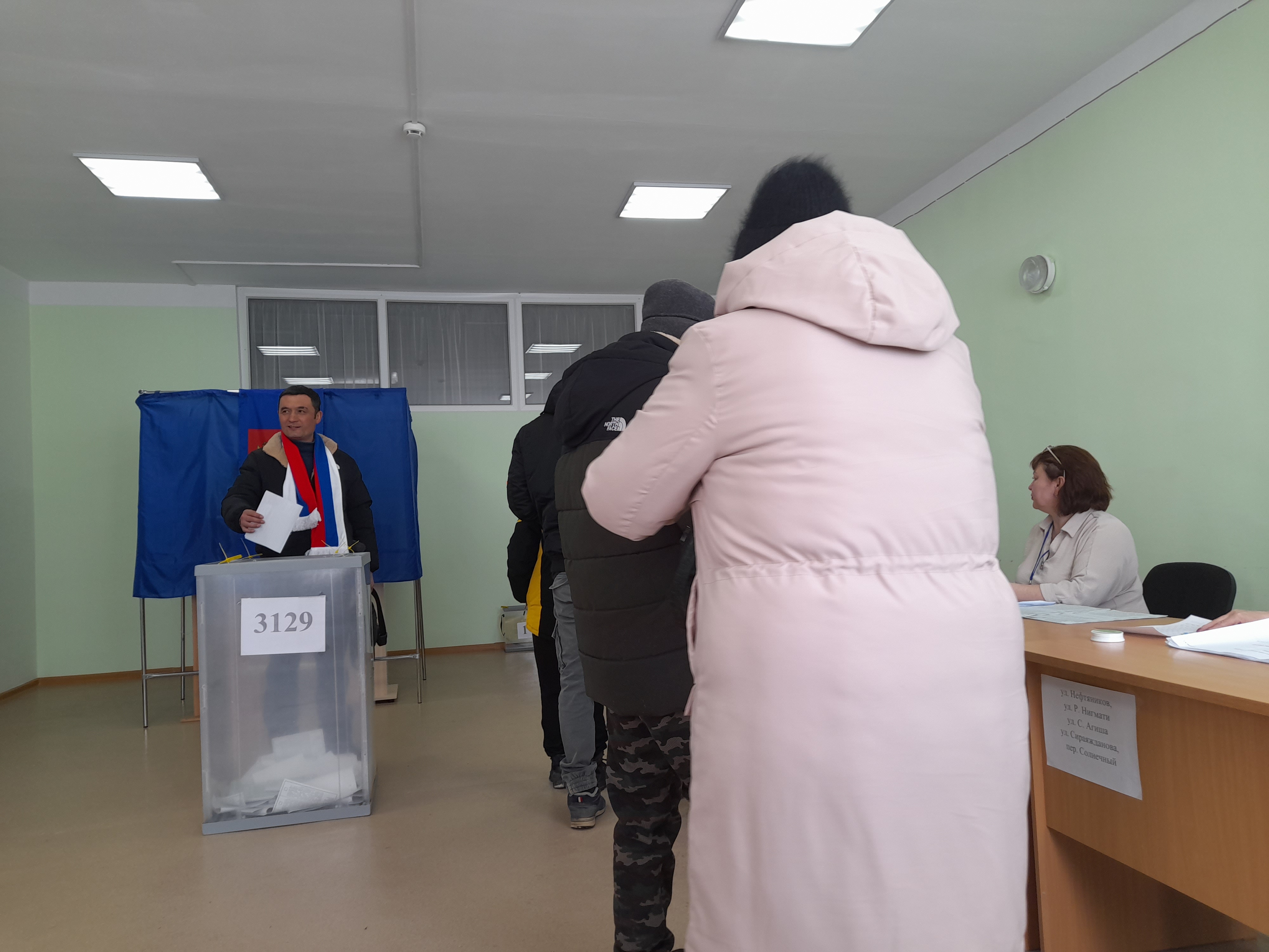 Сообщение наблюдателя — УИК №3129, Республика Башкортостан