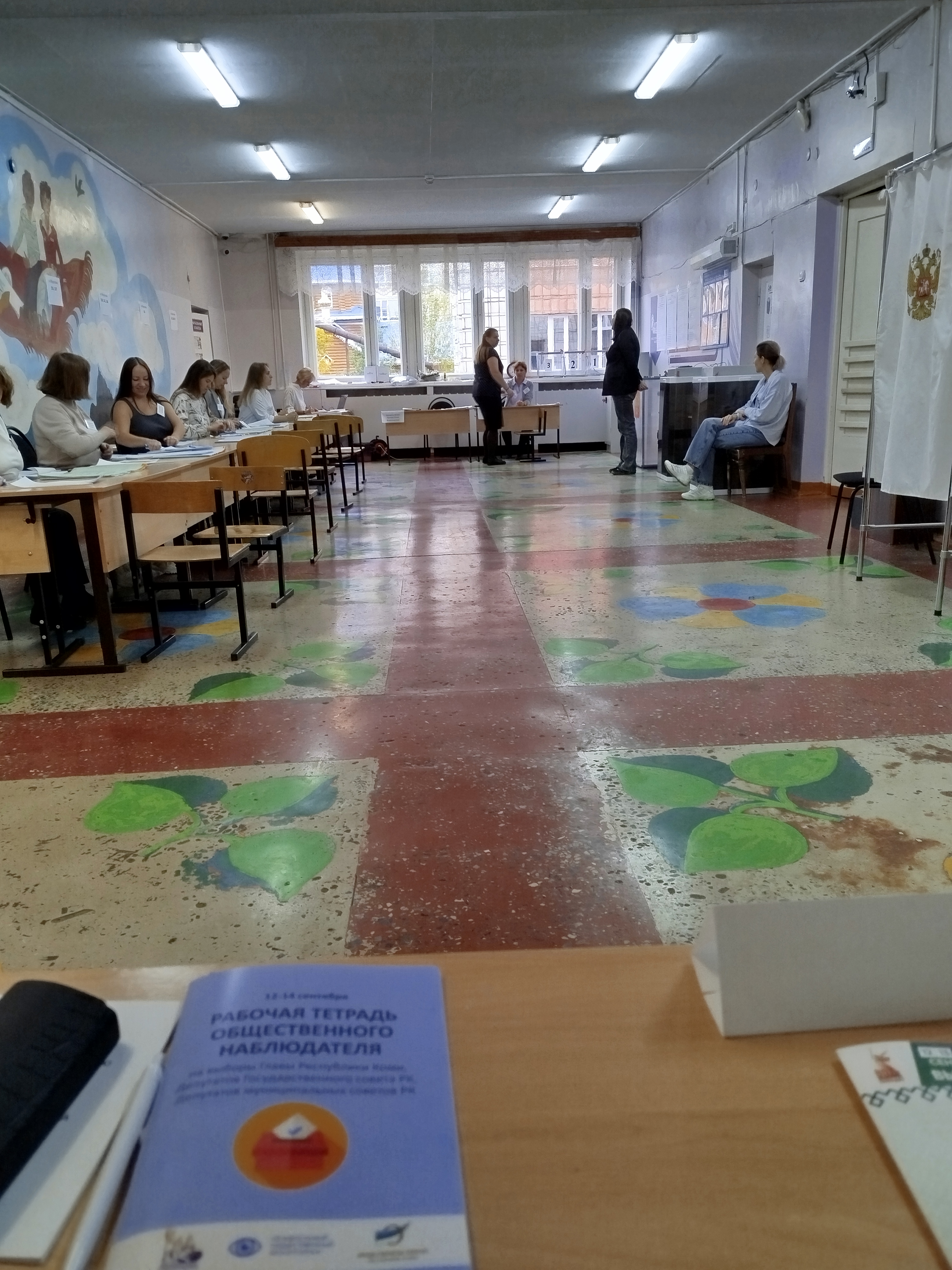 Сообщение наблюдателя — УИК №29, Республика Коми