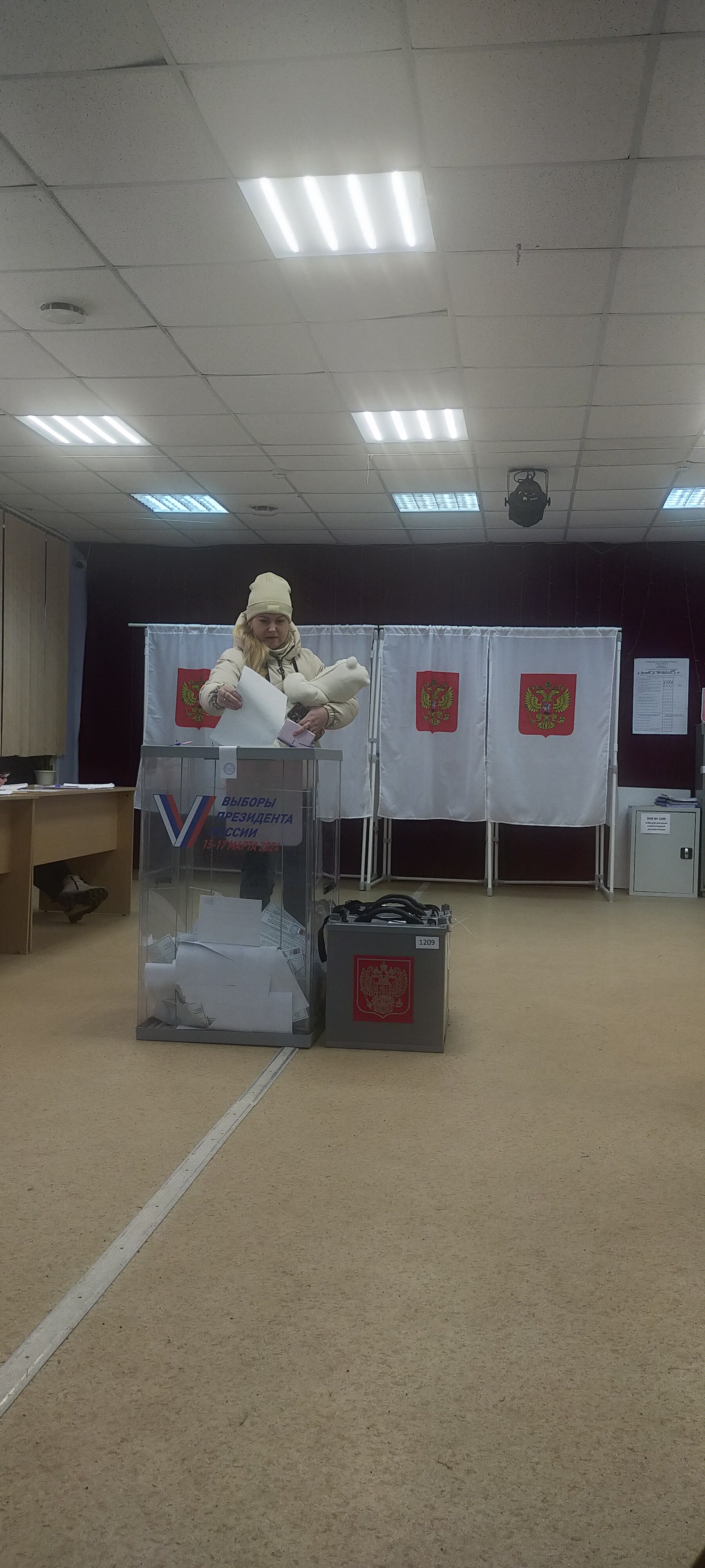 Сообщение наблюдателя — УИК №1209, Новгородская область