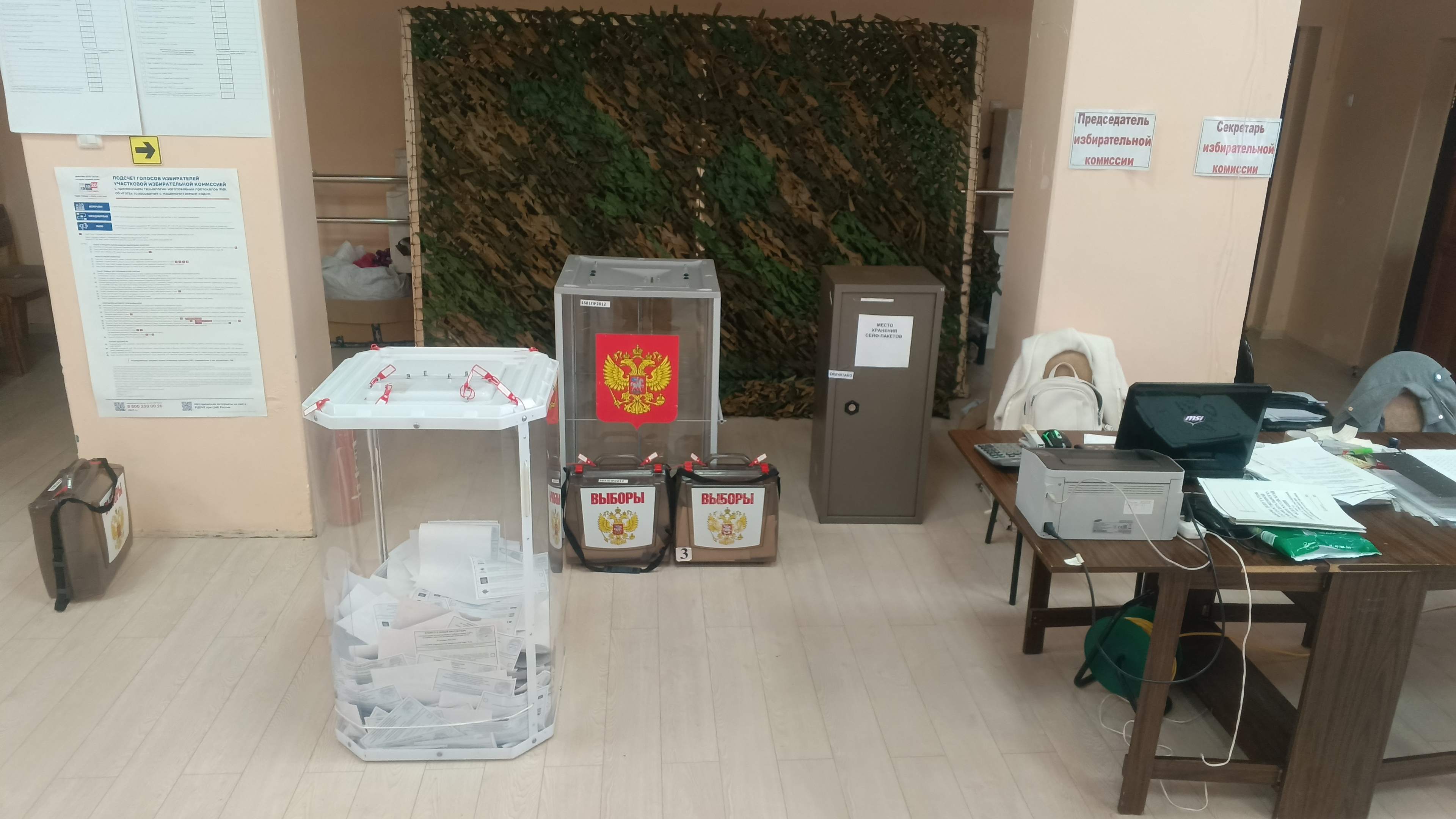 Сообщение — УИК №3065, Московская область