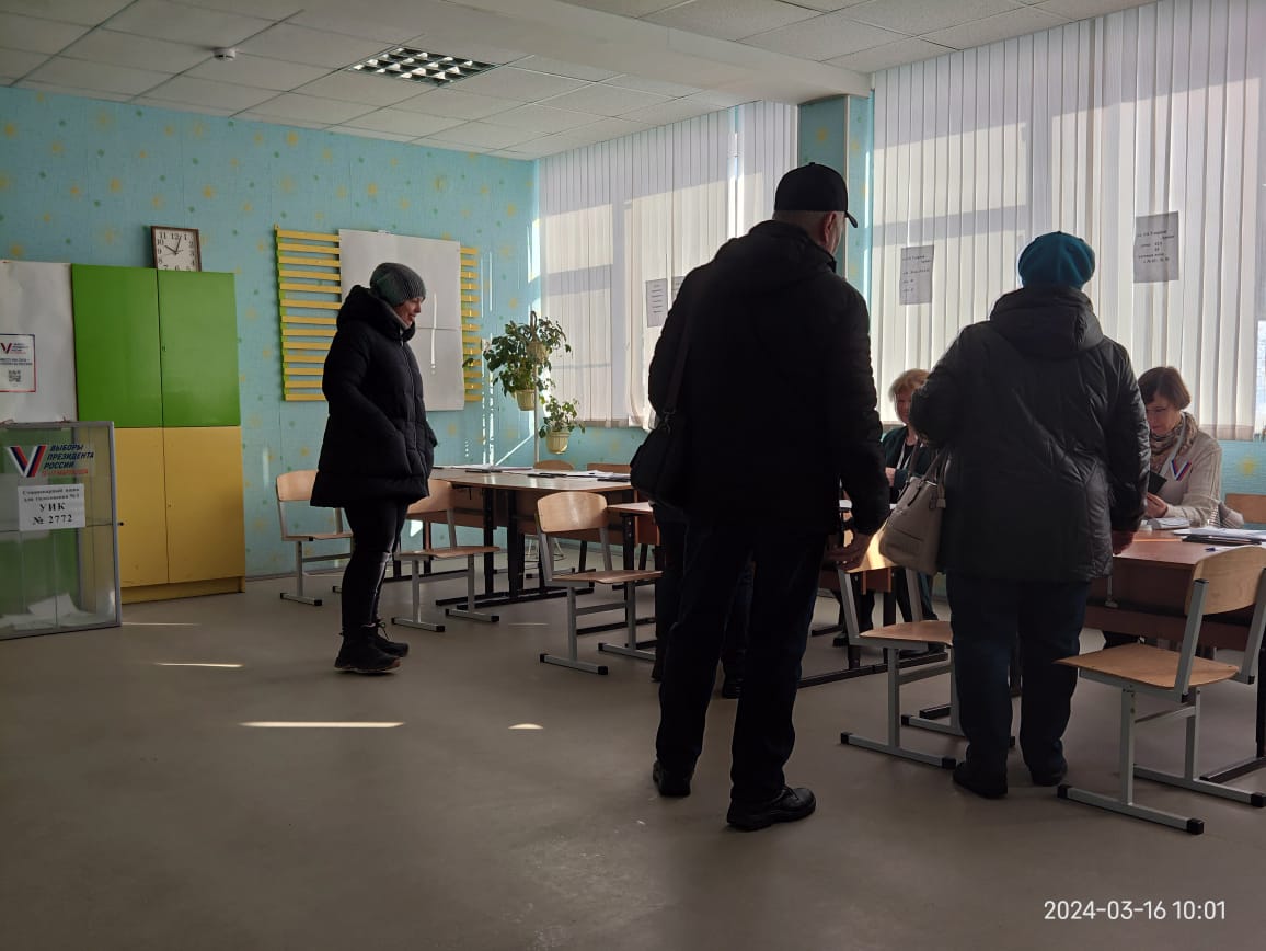 Сообщение наблюдателя — УИК №2772, Московская область