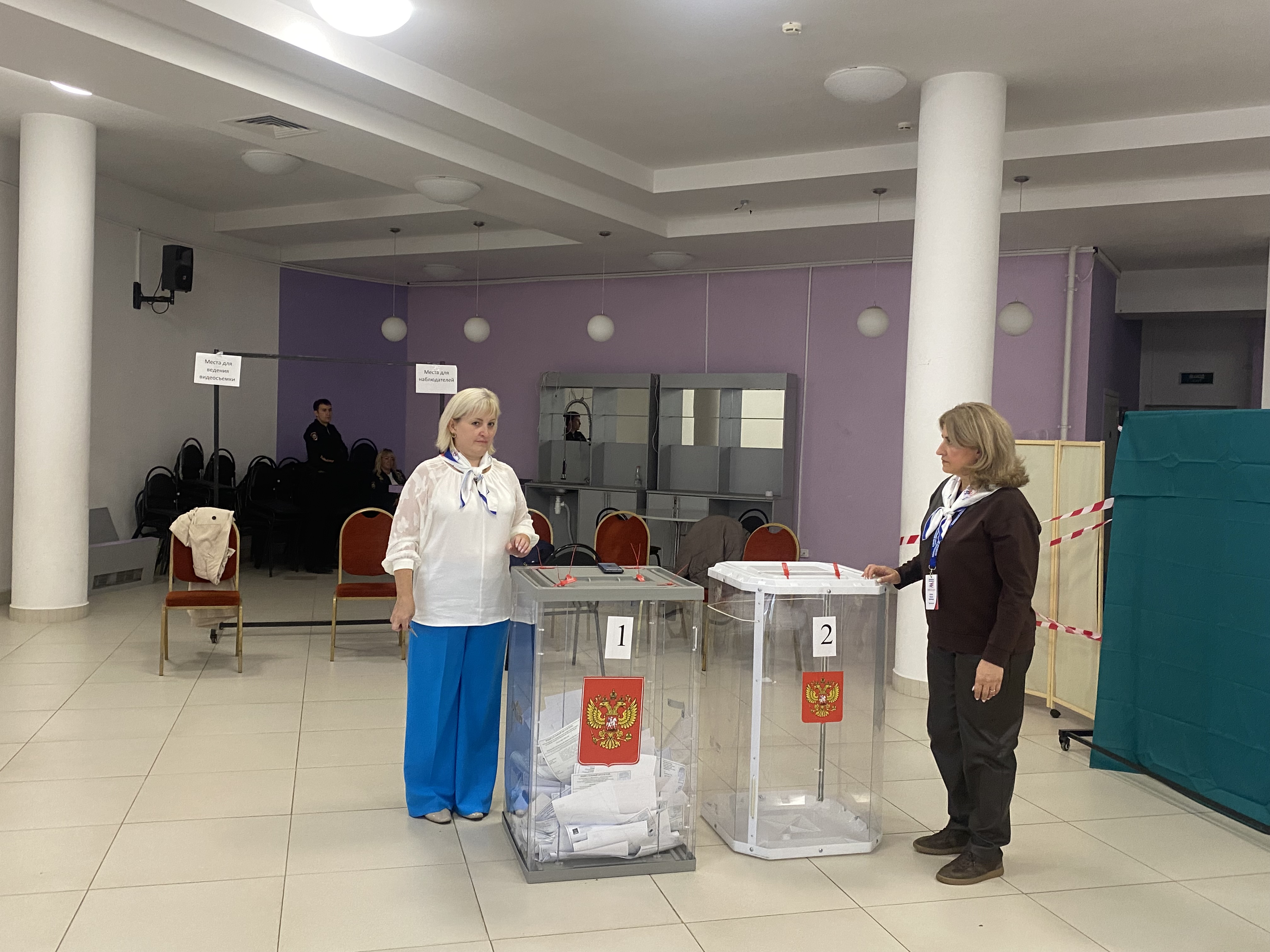 Сообщение — УИК №2393, Московская область