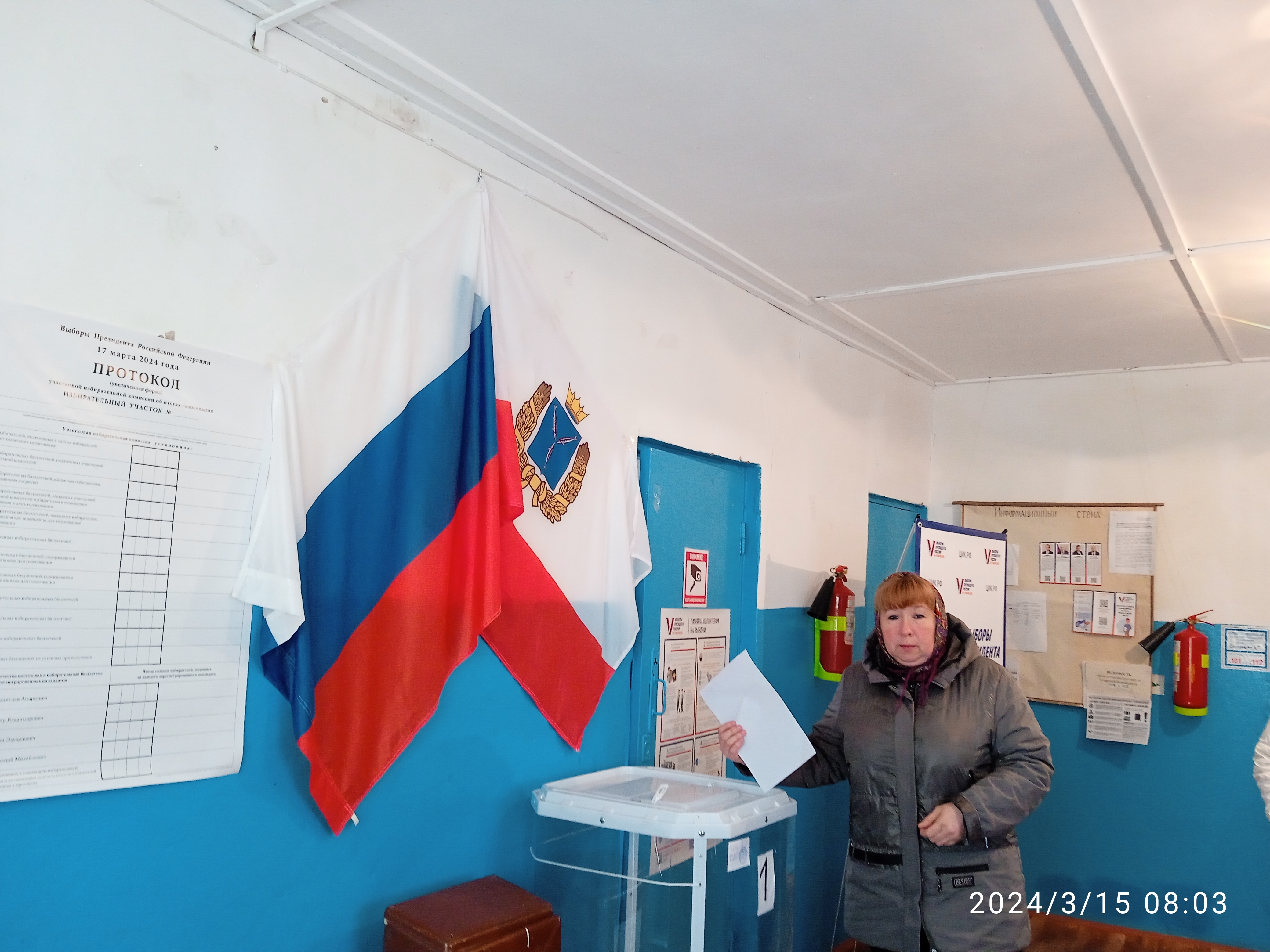 Сообщение наблюдателя — УИК №1409, Саратовская область