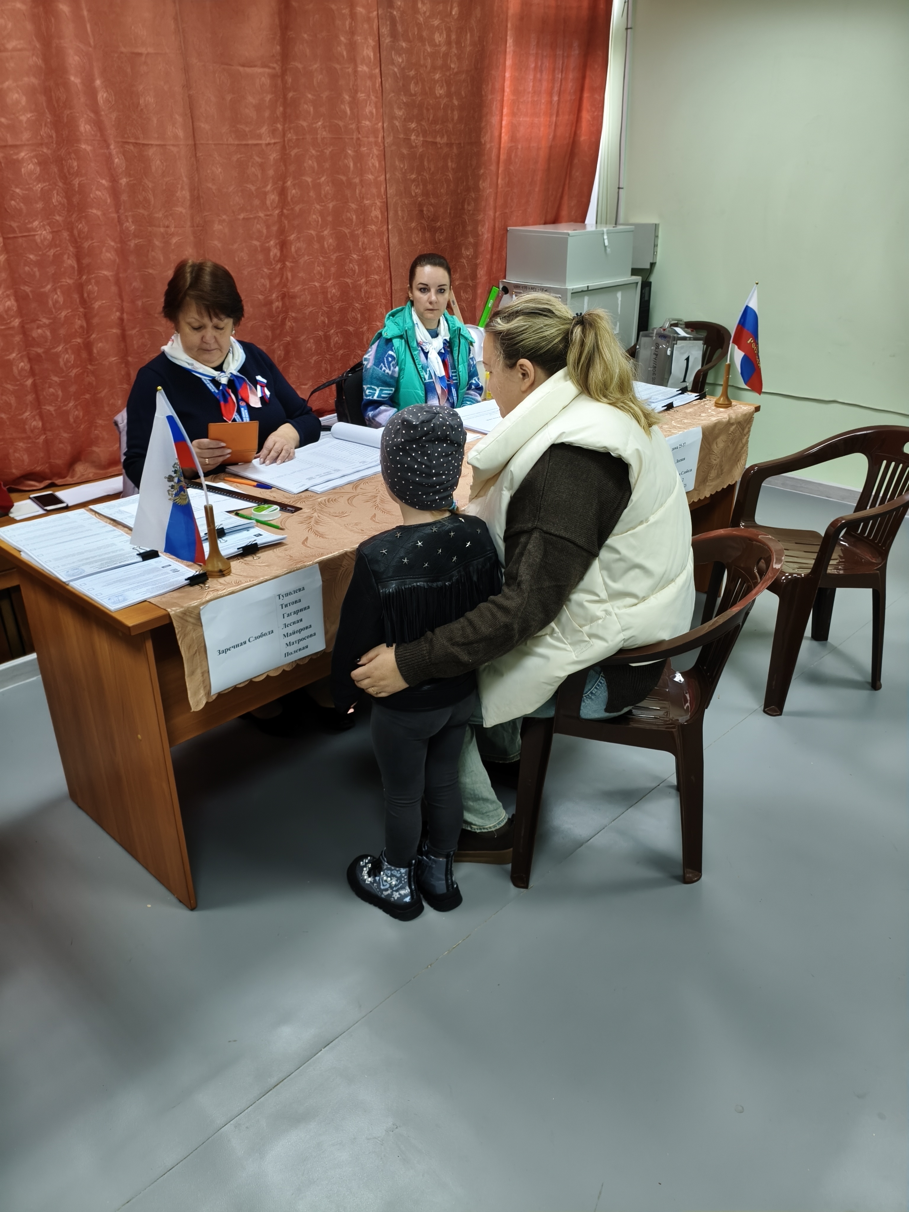 Сообщение — УИК №1596, Московская область