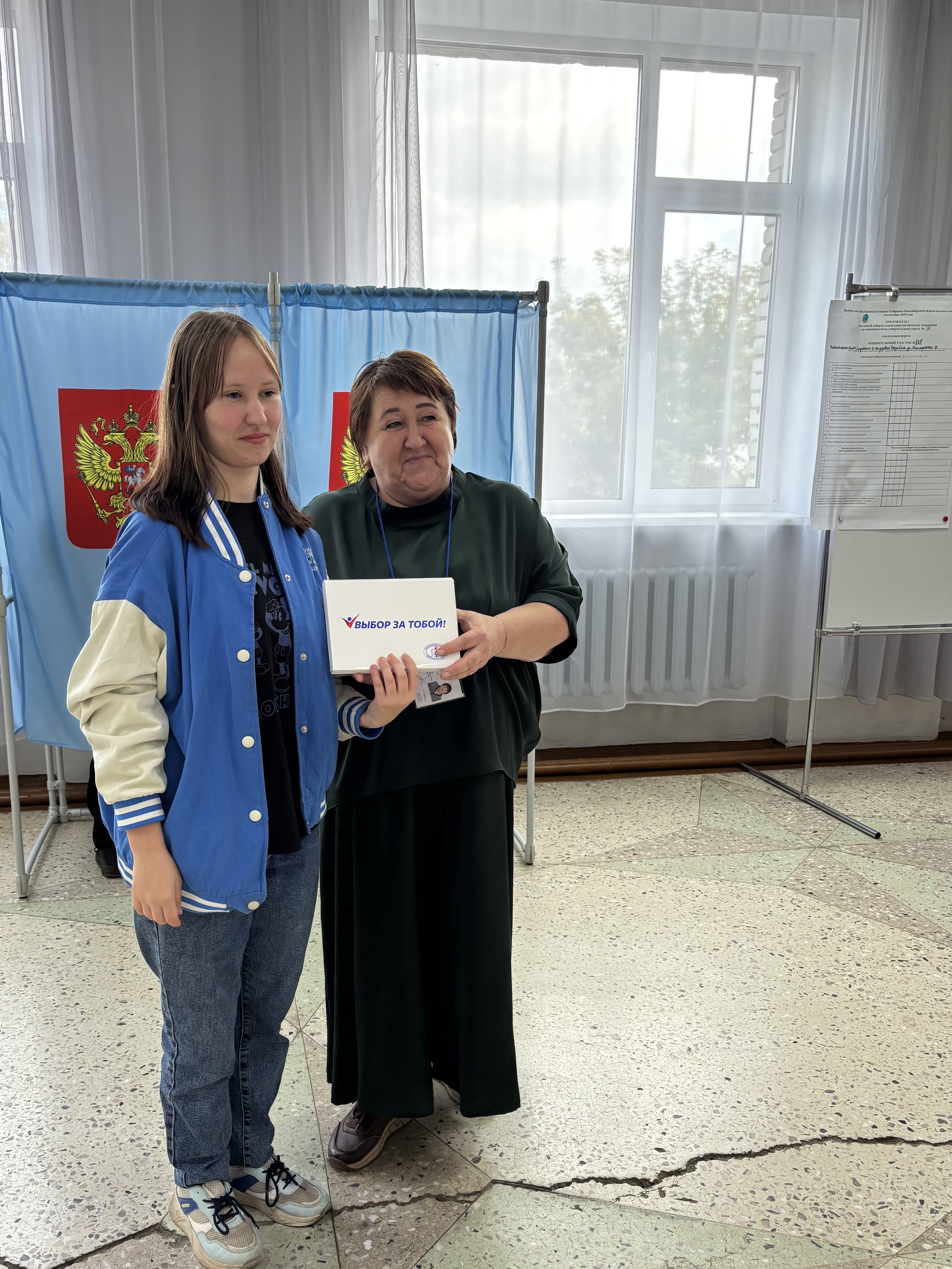 Сообщение наблюдателя — УИК №868, Новосибирская область