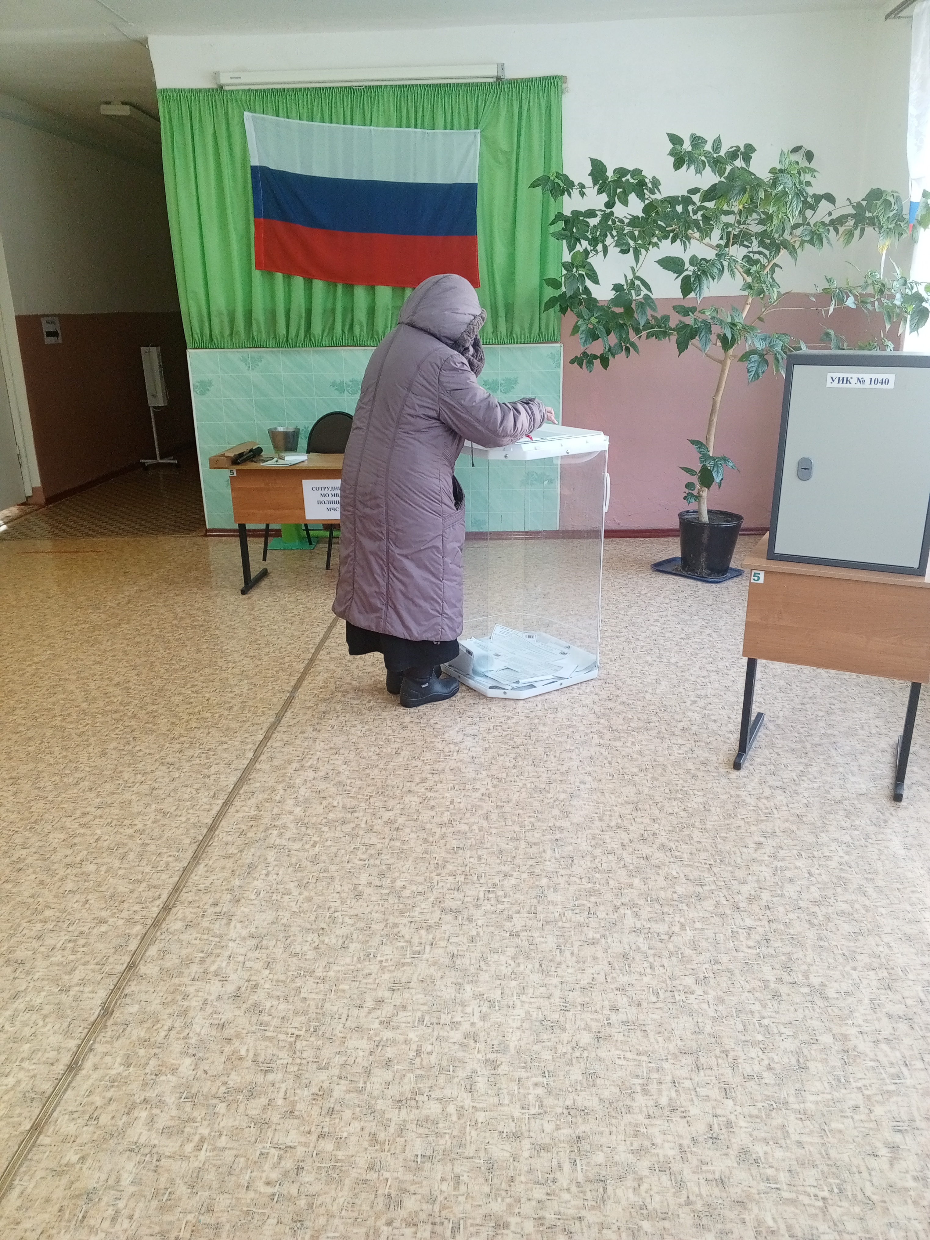 Сообщение наблюдателя — УИК №1040, Нижегородская область