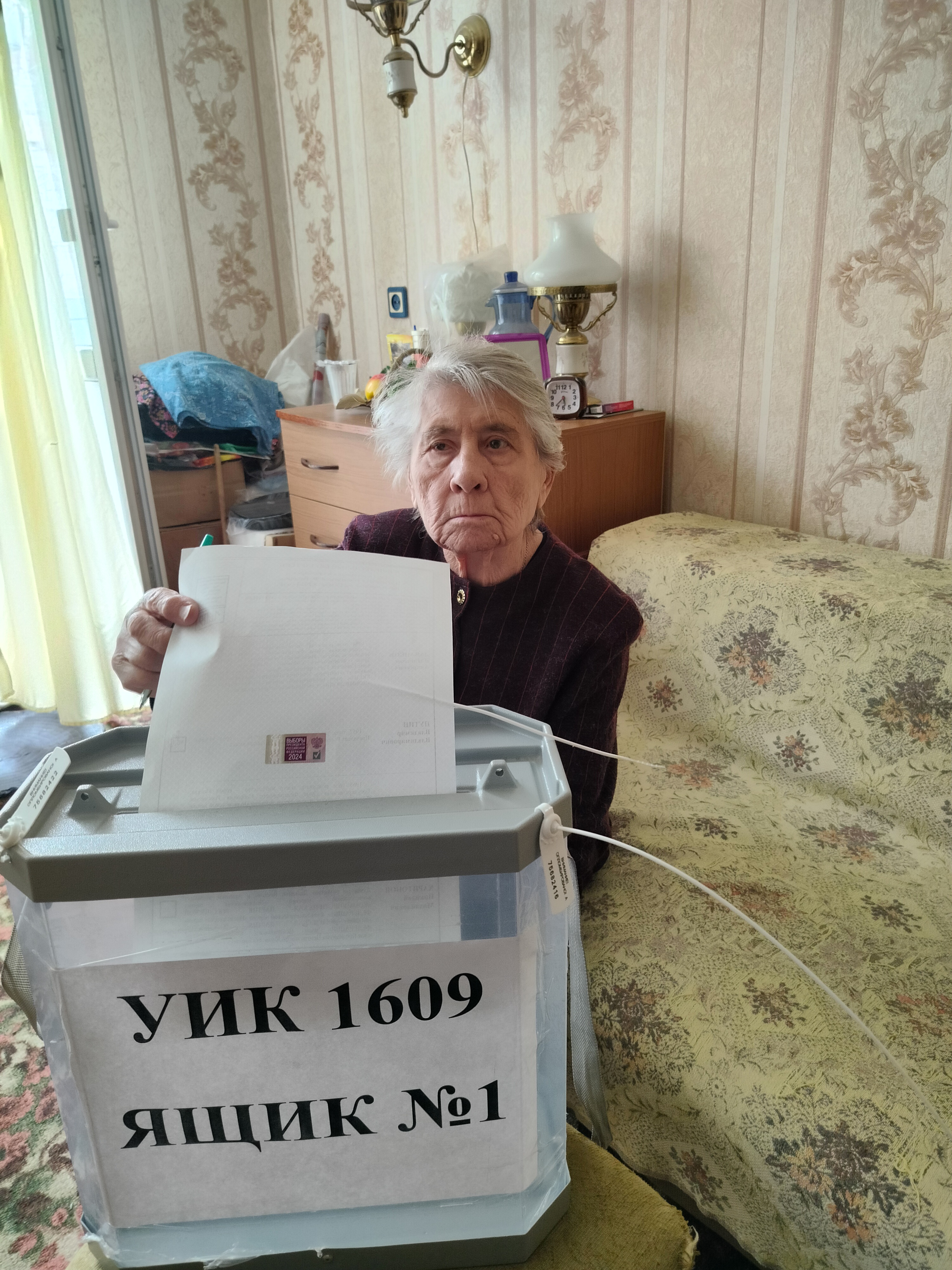 Сообщение наблюдателя — УИК №1609, Саратовская область
