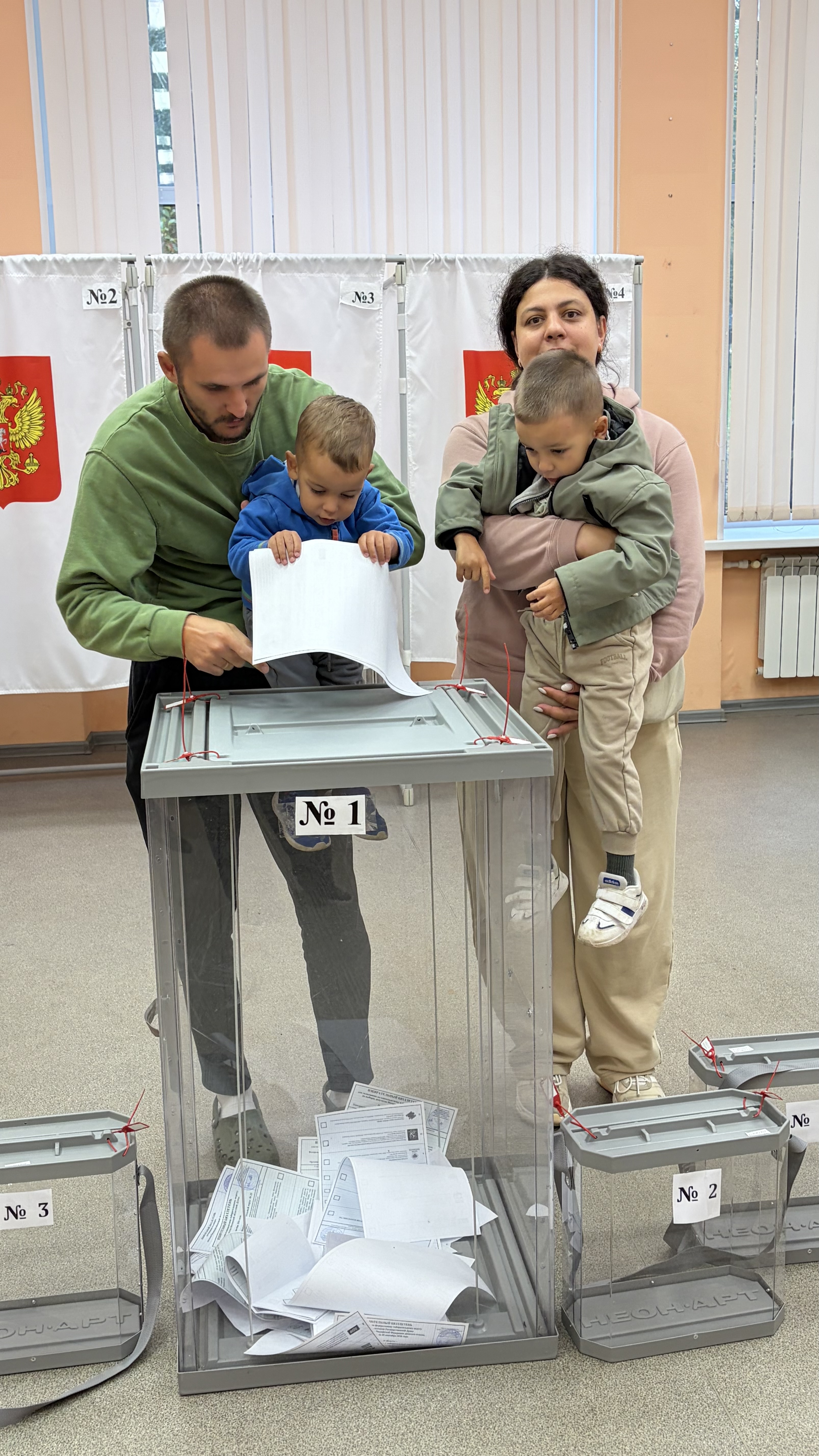 Сообщение — УИК №2249, Московская область