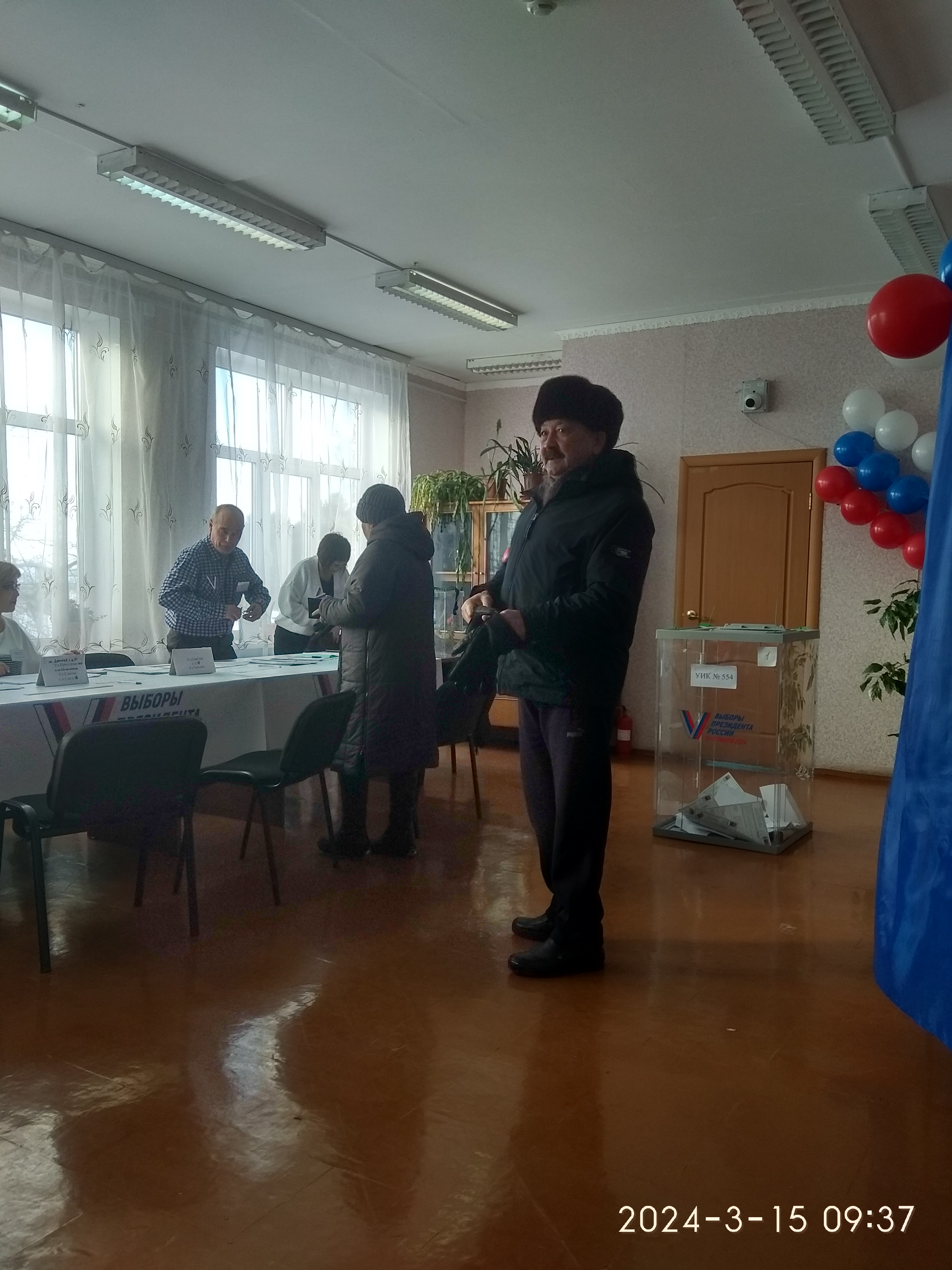 Сообщение наблюдателя — УИК №554, Омская область