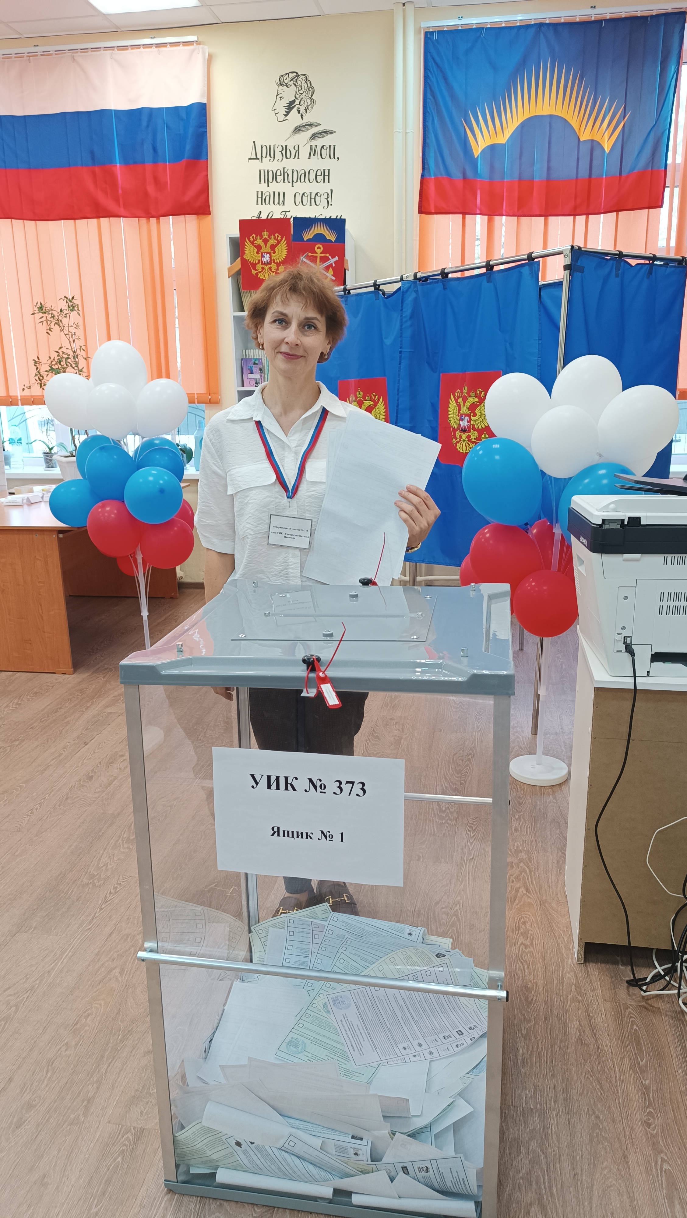 Сообщение — УИК №373, Мурманская область