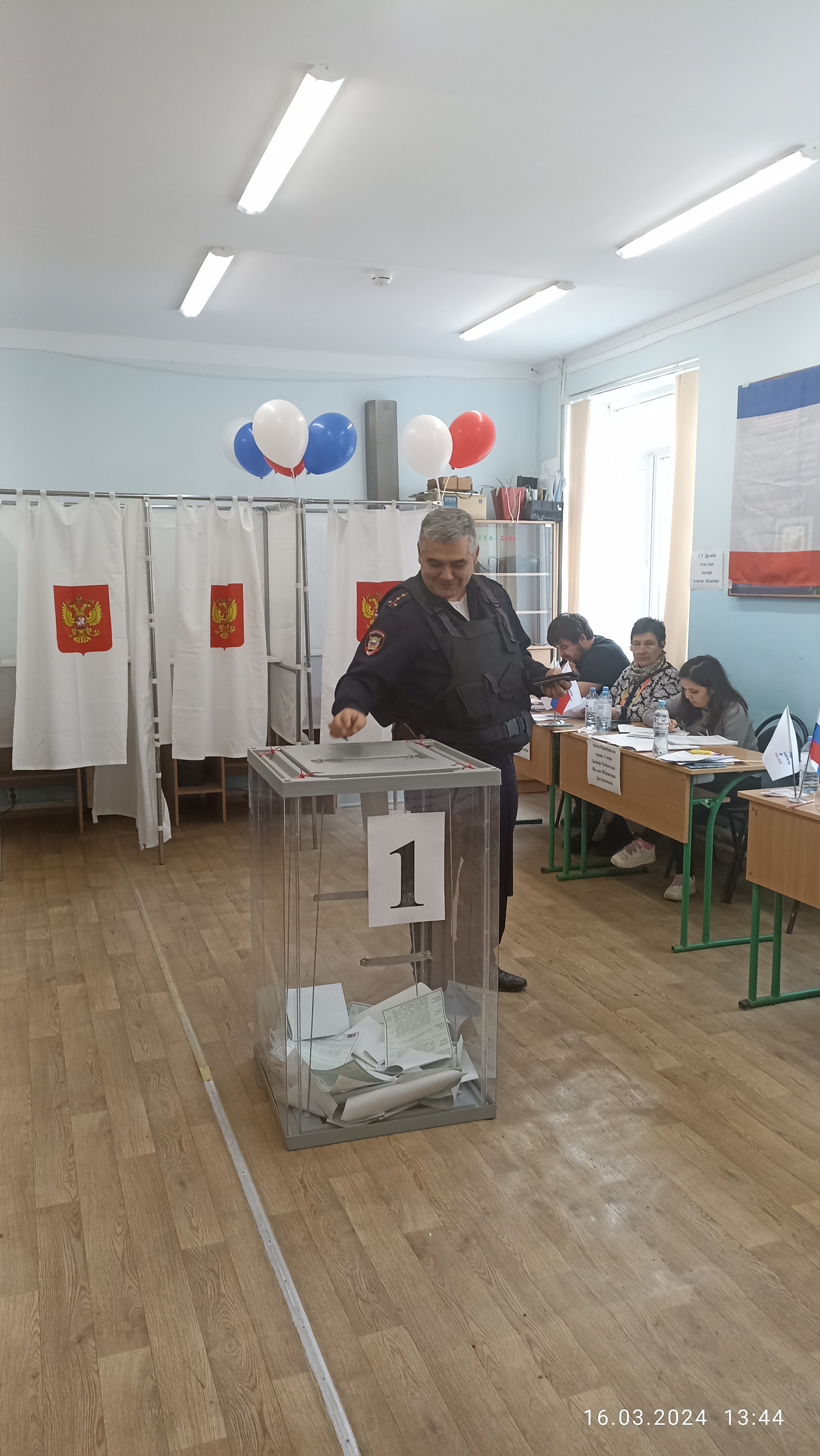 Сообщение наблюдателя — УИК №107, Республика Крым