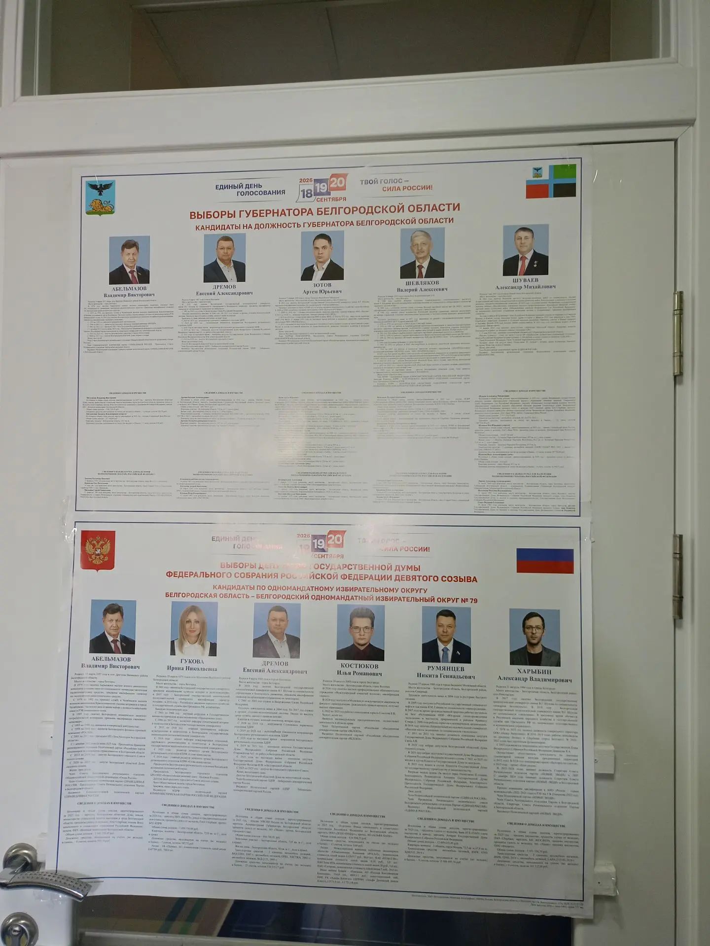 Сообщение — УИК №186, Белгородская область