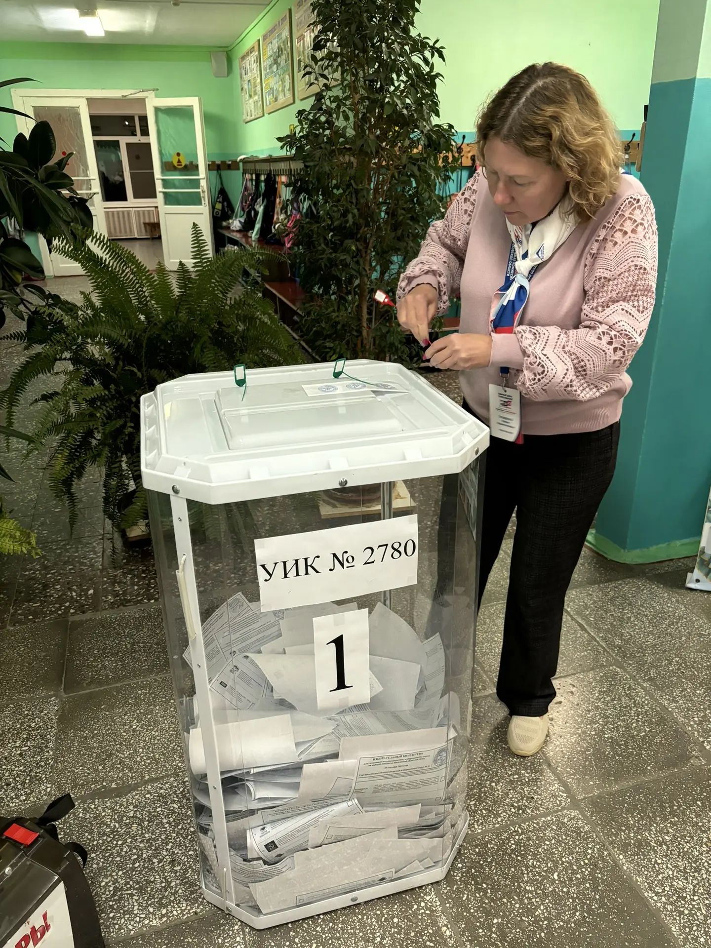 Сообщение — УИК №2780, Московская область