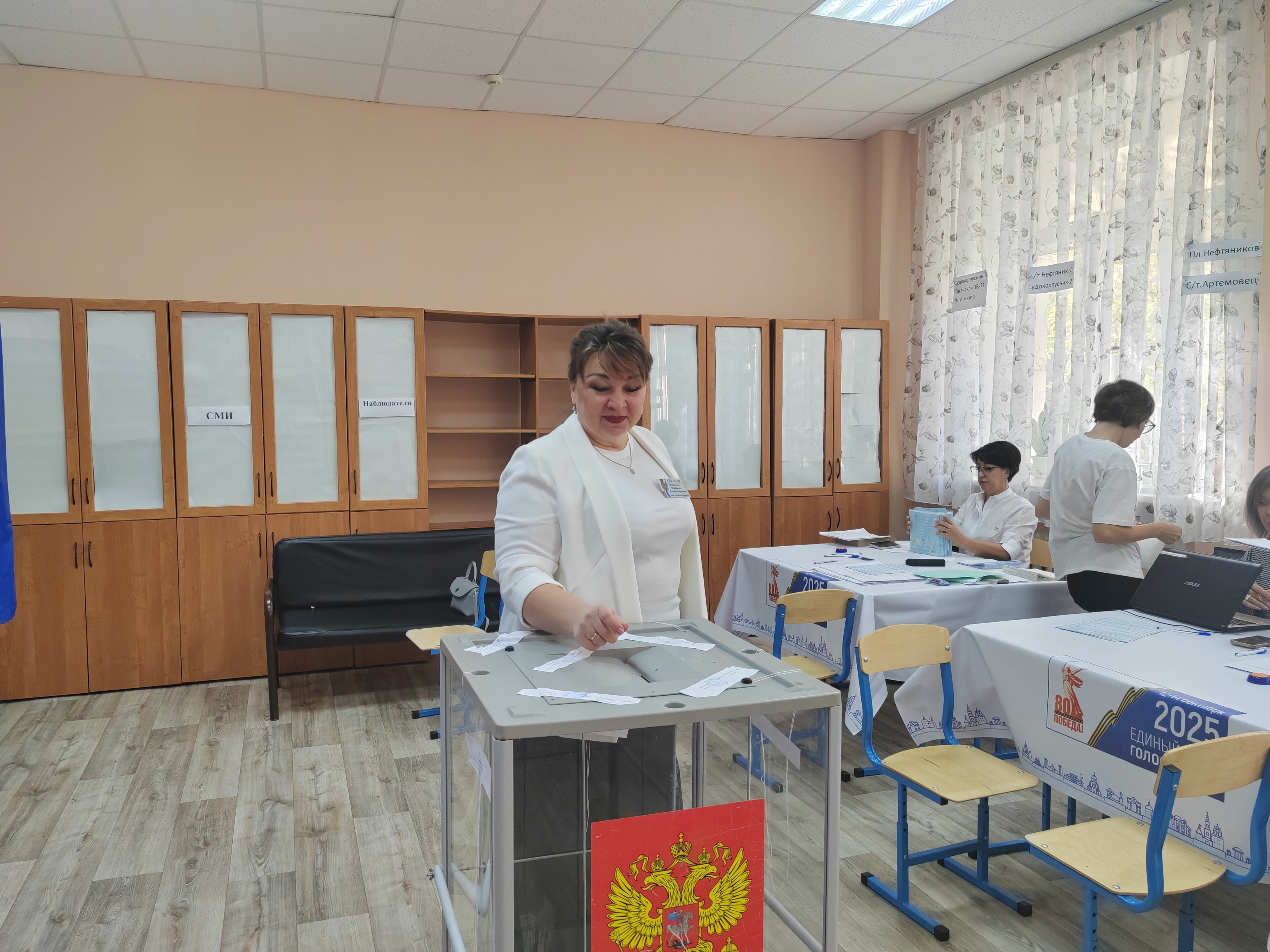 Сообщение наблюдателя — УИК №402, Астраханская область