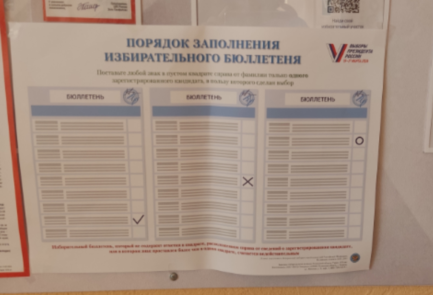 Сообщение наблюдателя — УИК №2720, Тюменская область