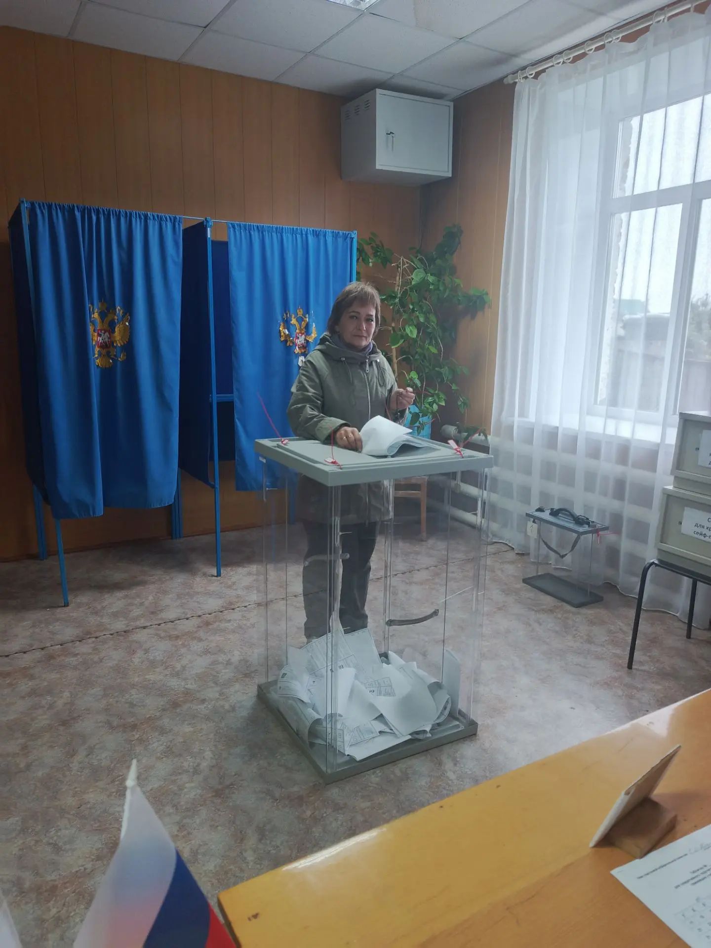 Сообщение — УИК №166, Новосибирская область