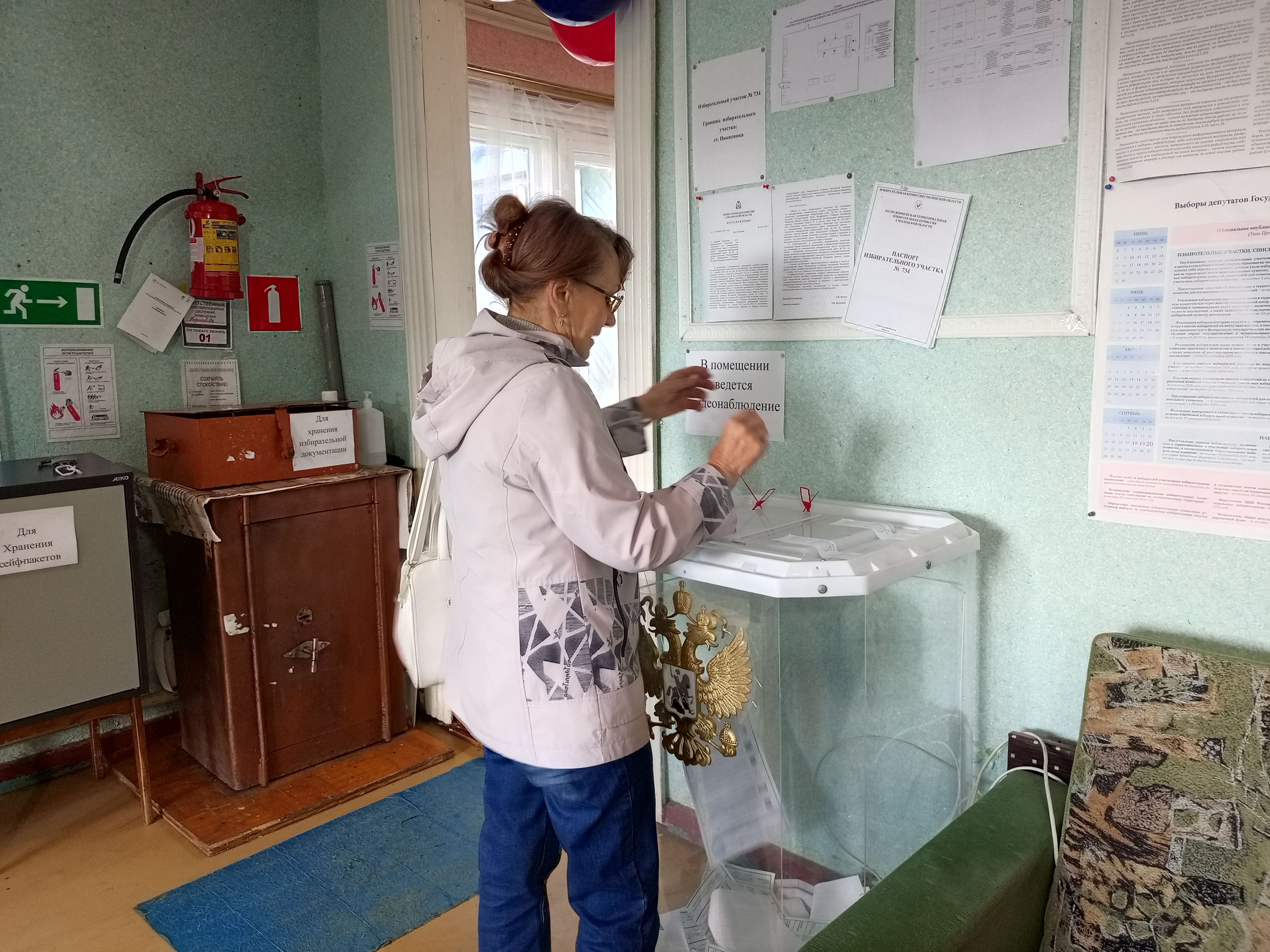Сообщение — УИК №734, Смоленская область