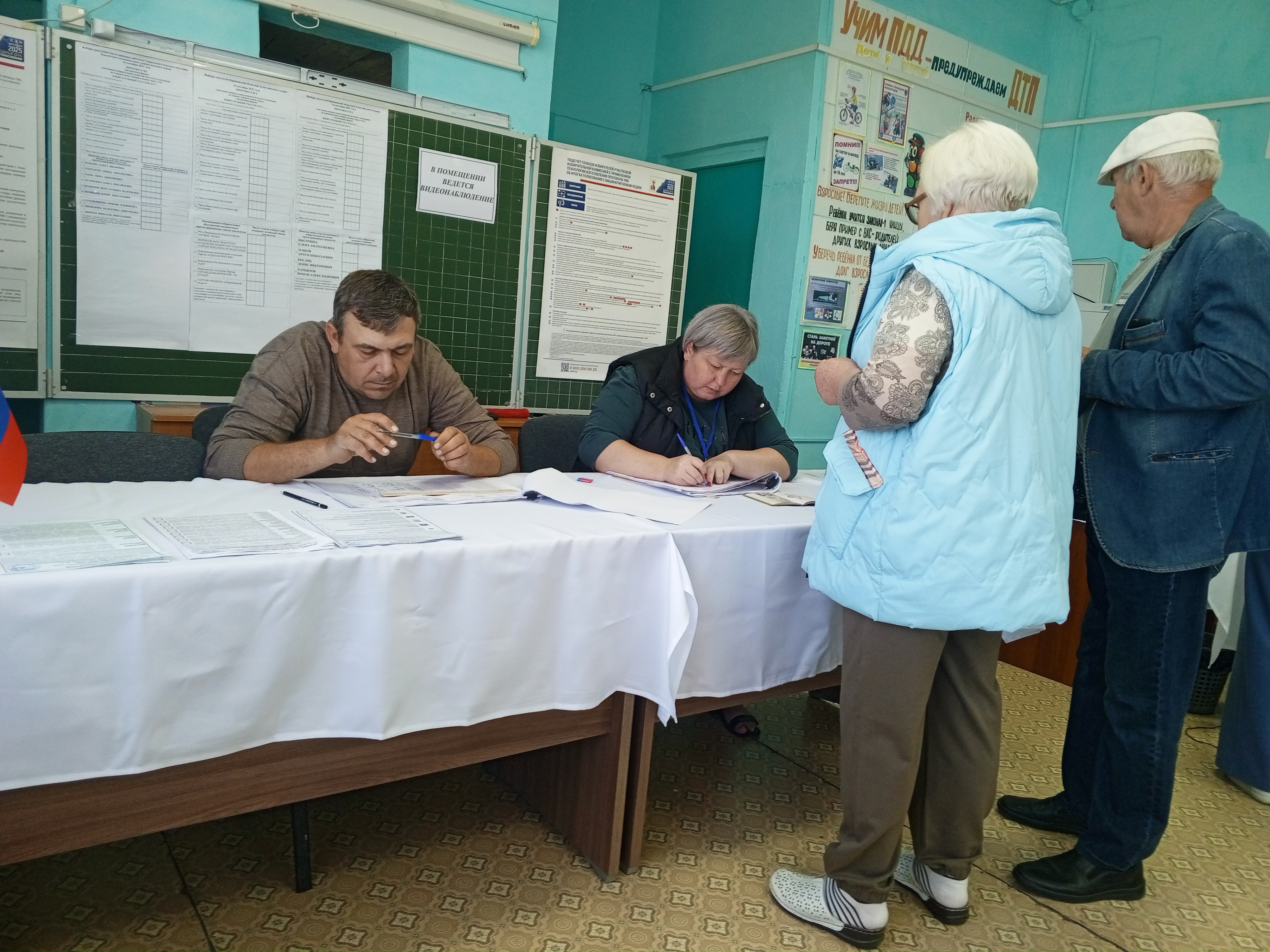 Сообщение наблюдателя — УИК №2723, Воронежская область