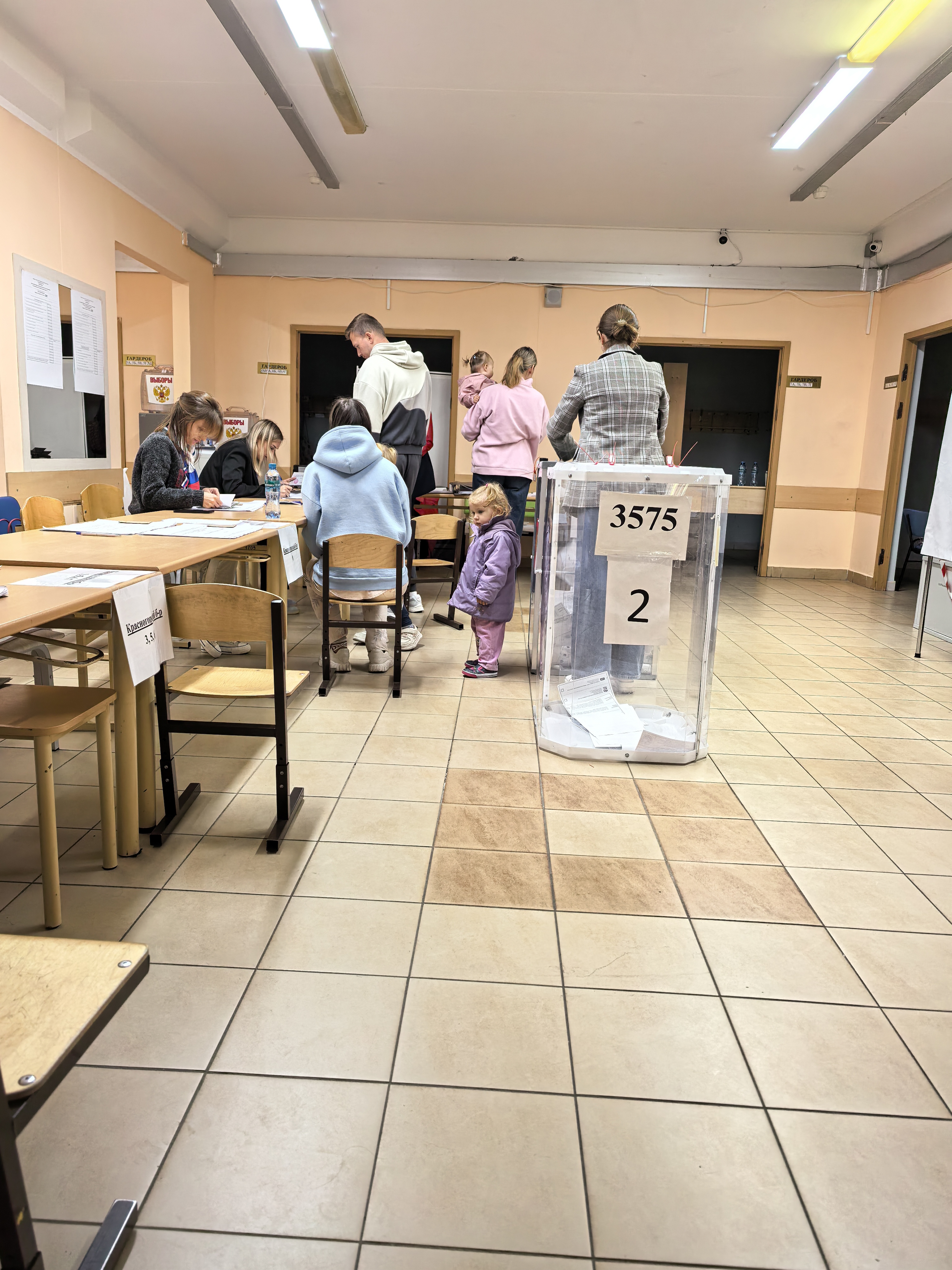 Сообщение — УИК №3575, Московская область