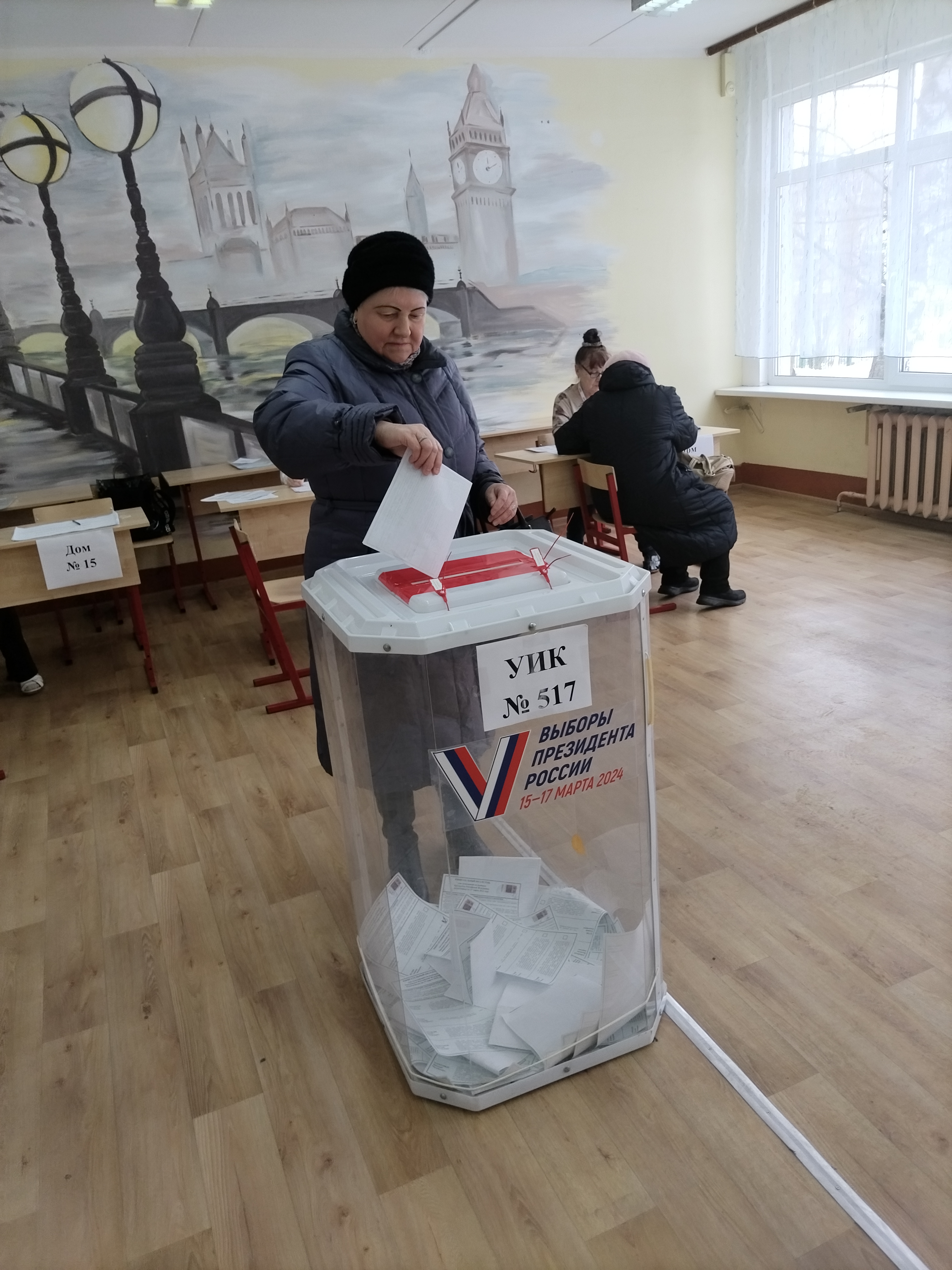 Сообщение наблюдателя — УИК №517, Московская область