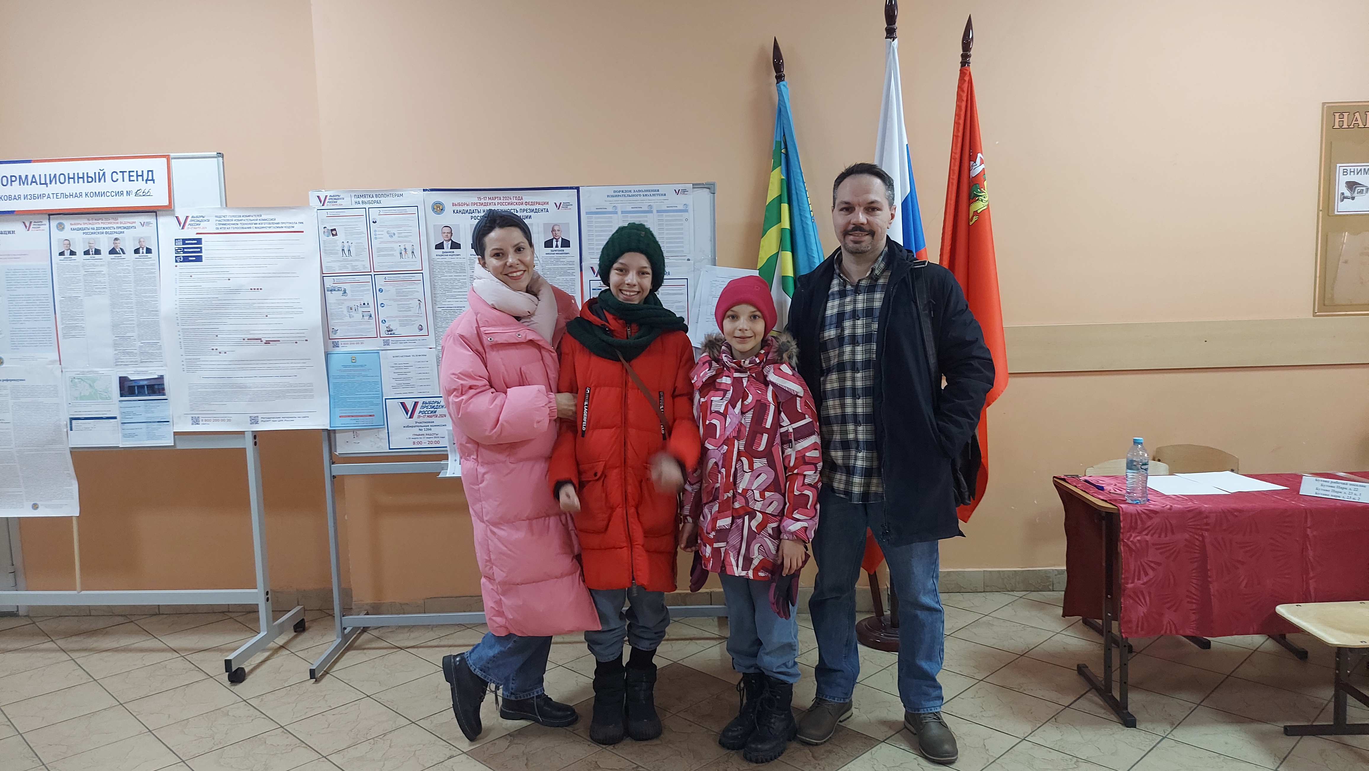 Сообщение наблюдателя — УИК №1266, Московская область