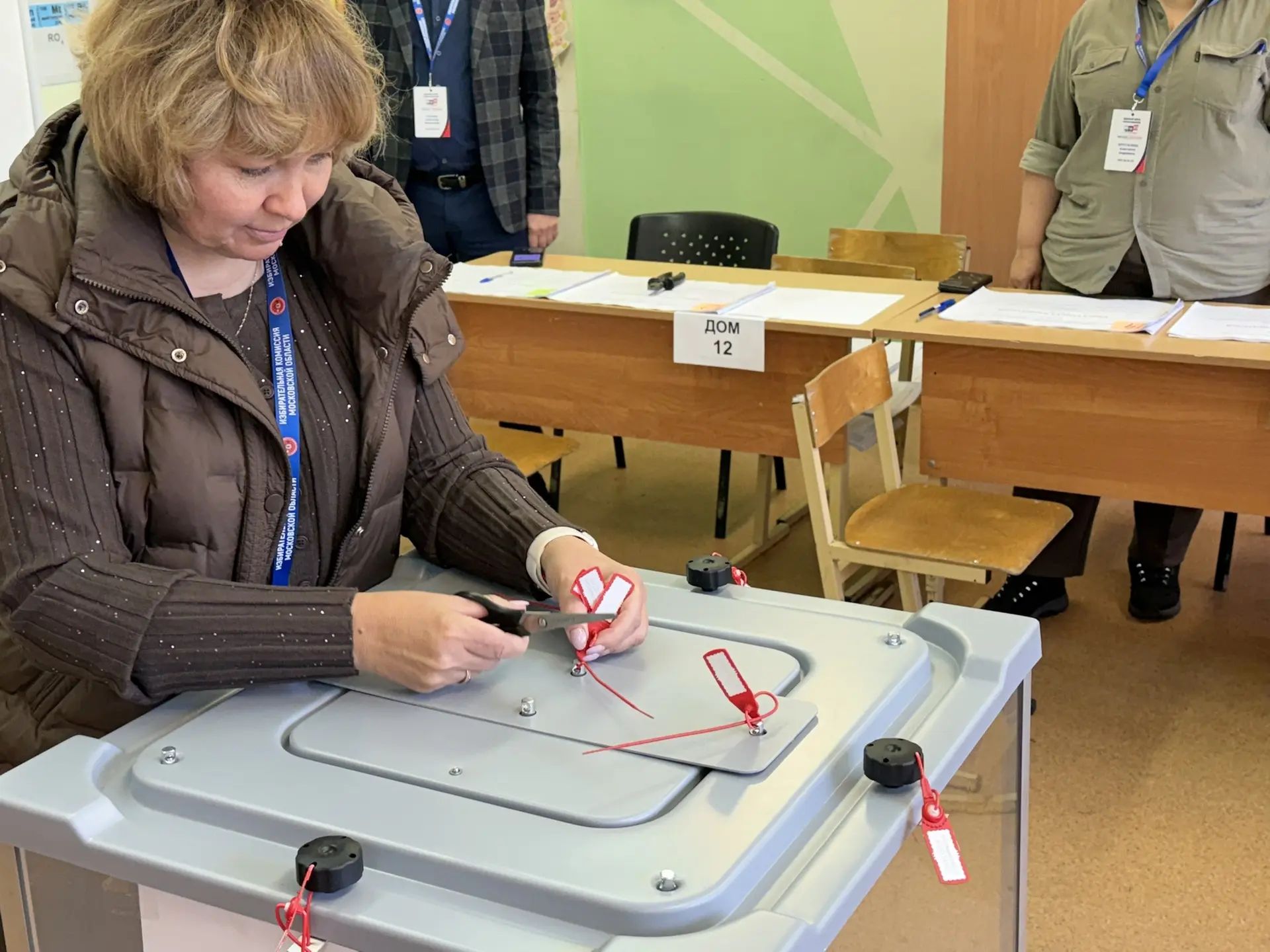 Сообщение — УИК №3722, Московская область