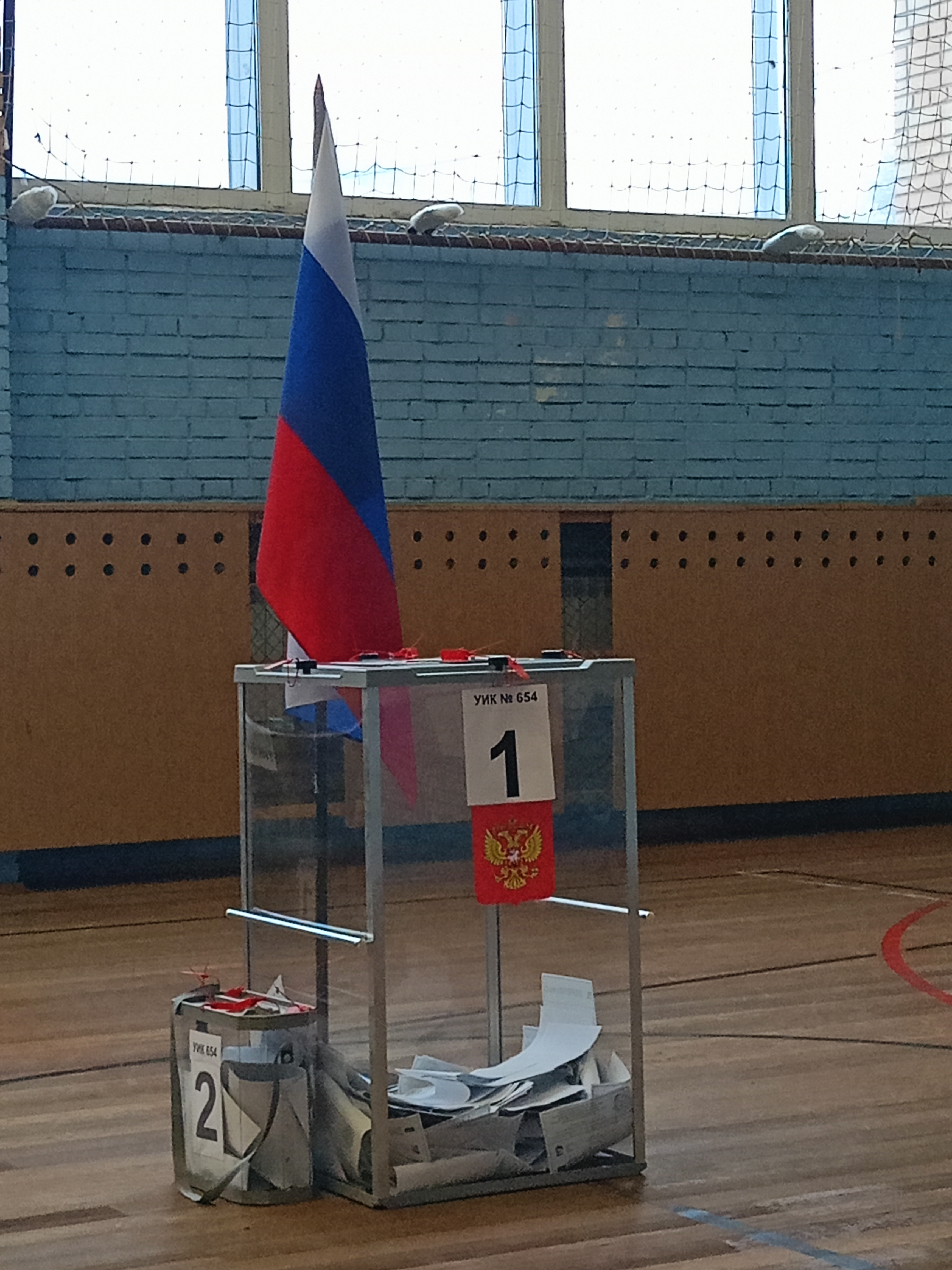 Сообщение — УИК №654, Московская область
