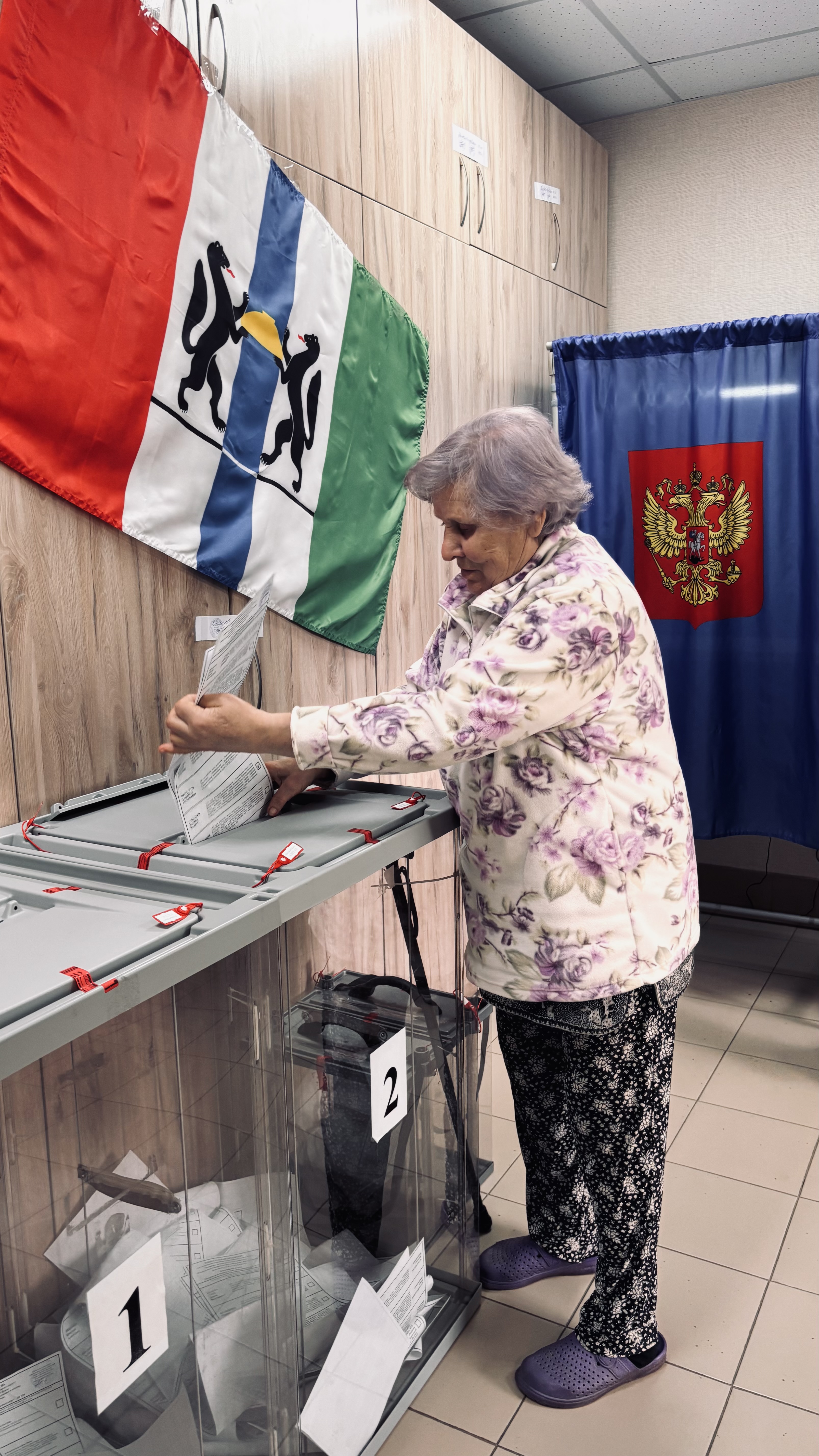 Сообщение — УИК №801, Новосибирская область