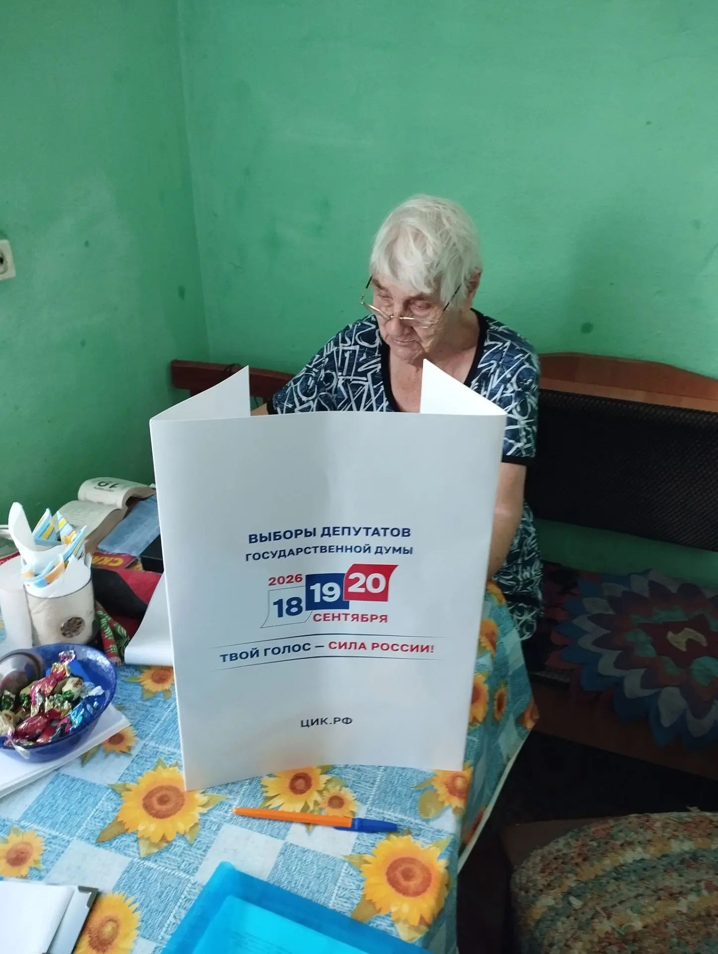 Сообщение — УИК №70, Новосибирская область