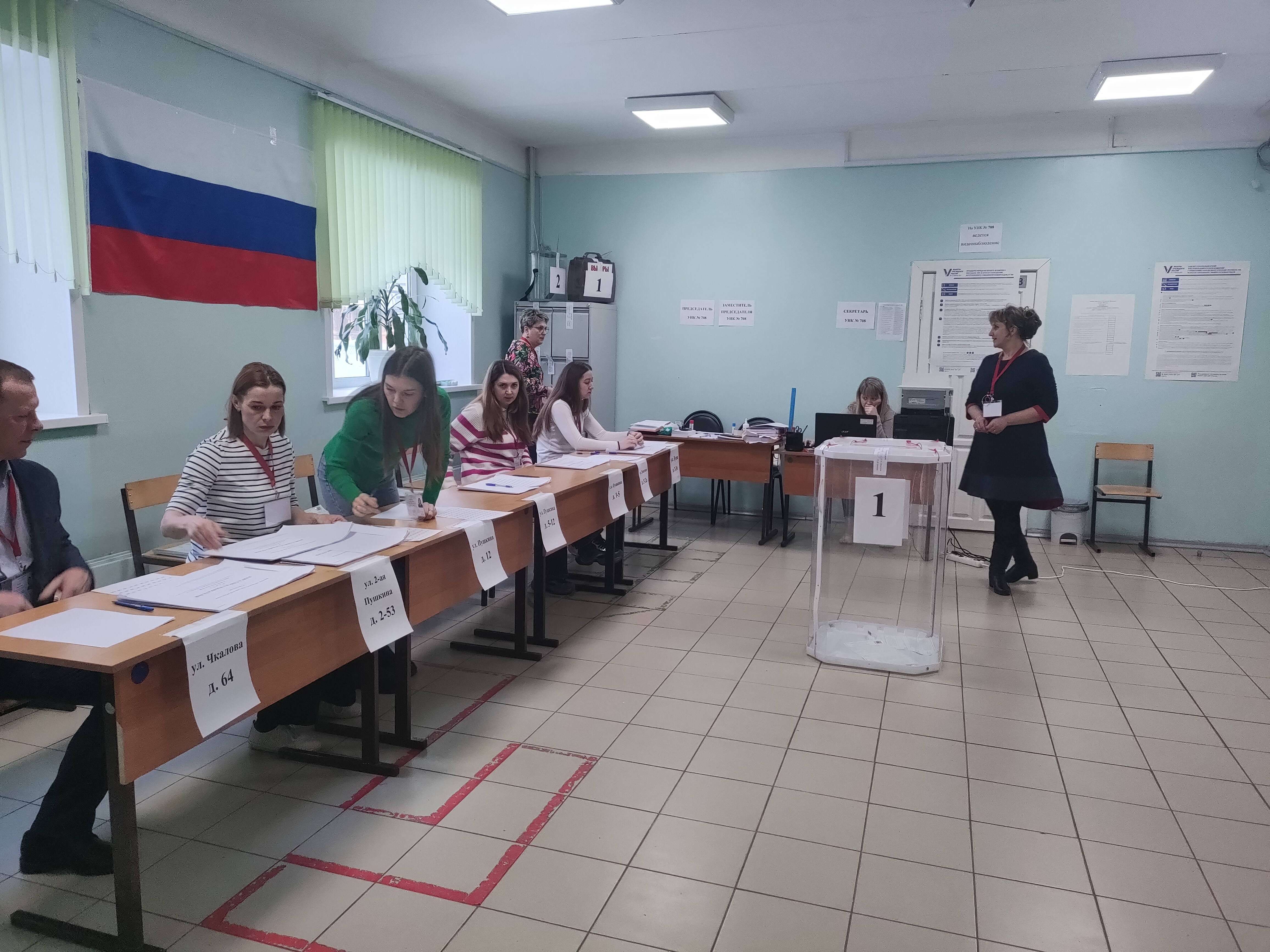 Сообщение наблюдателя — УИК №708, Нижегородская область