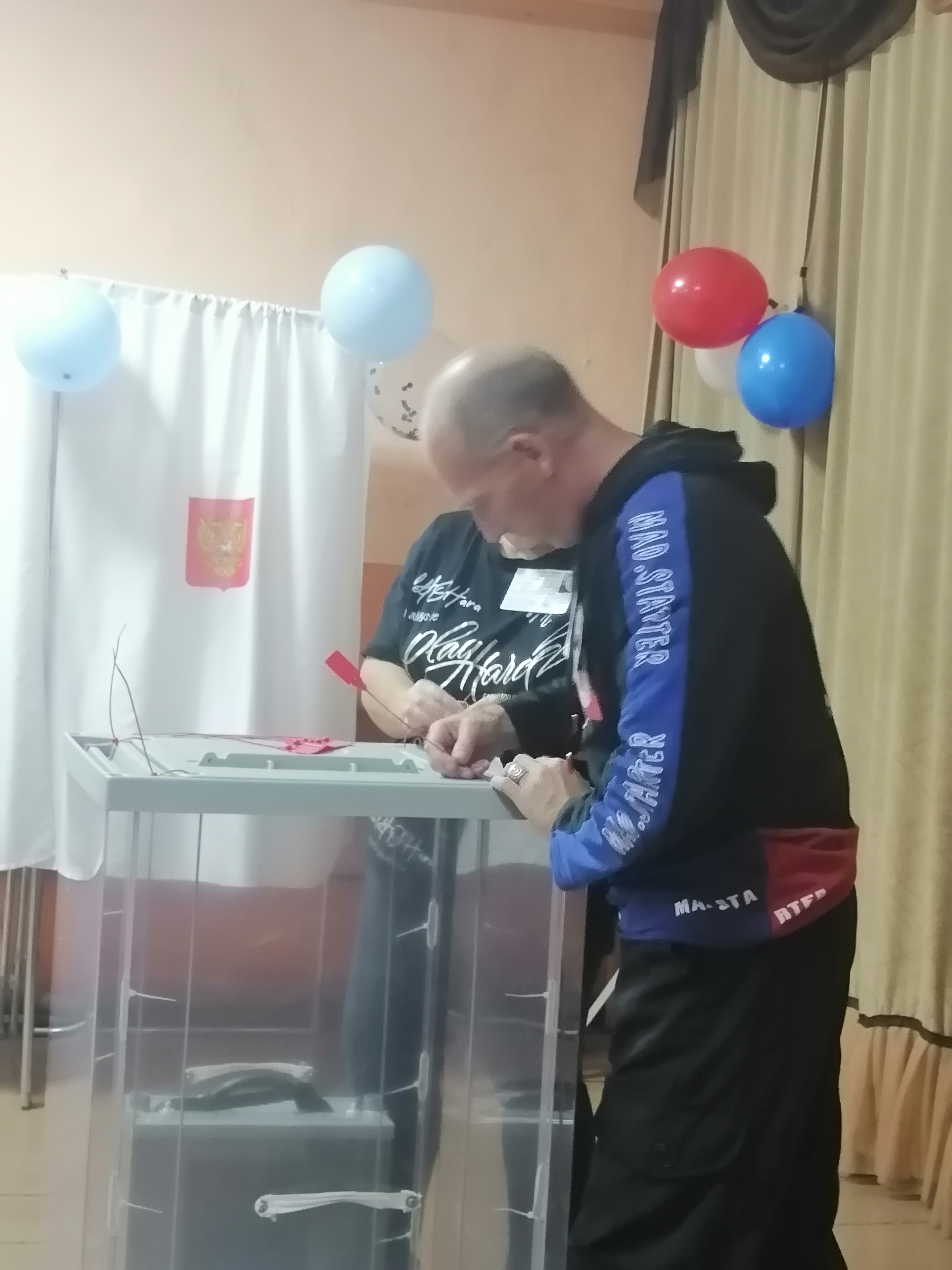 Сообщение наблюдателя — УИК №1473, Красноярский край